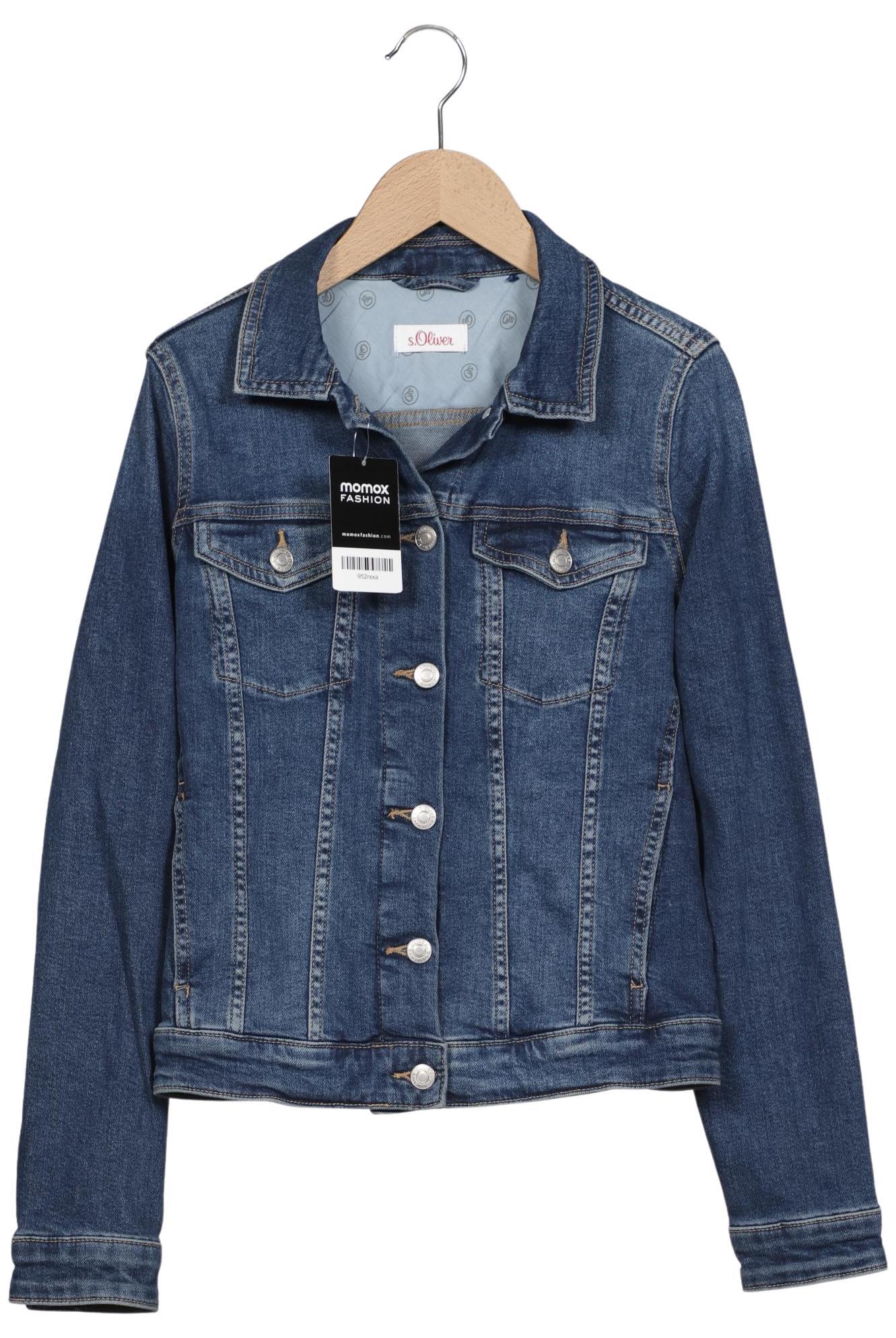 

s.Oliver Damen Jacke, blau, Gr. 36