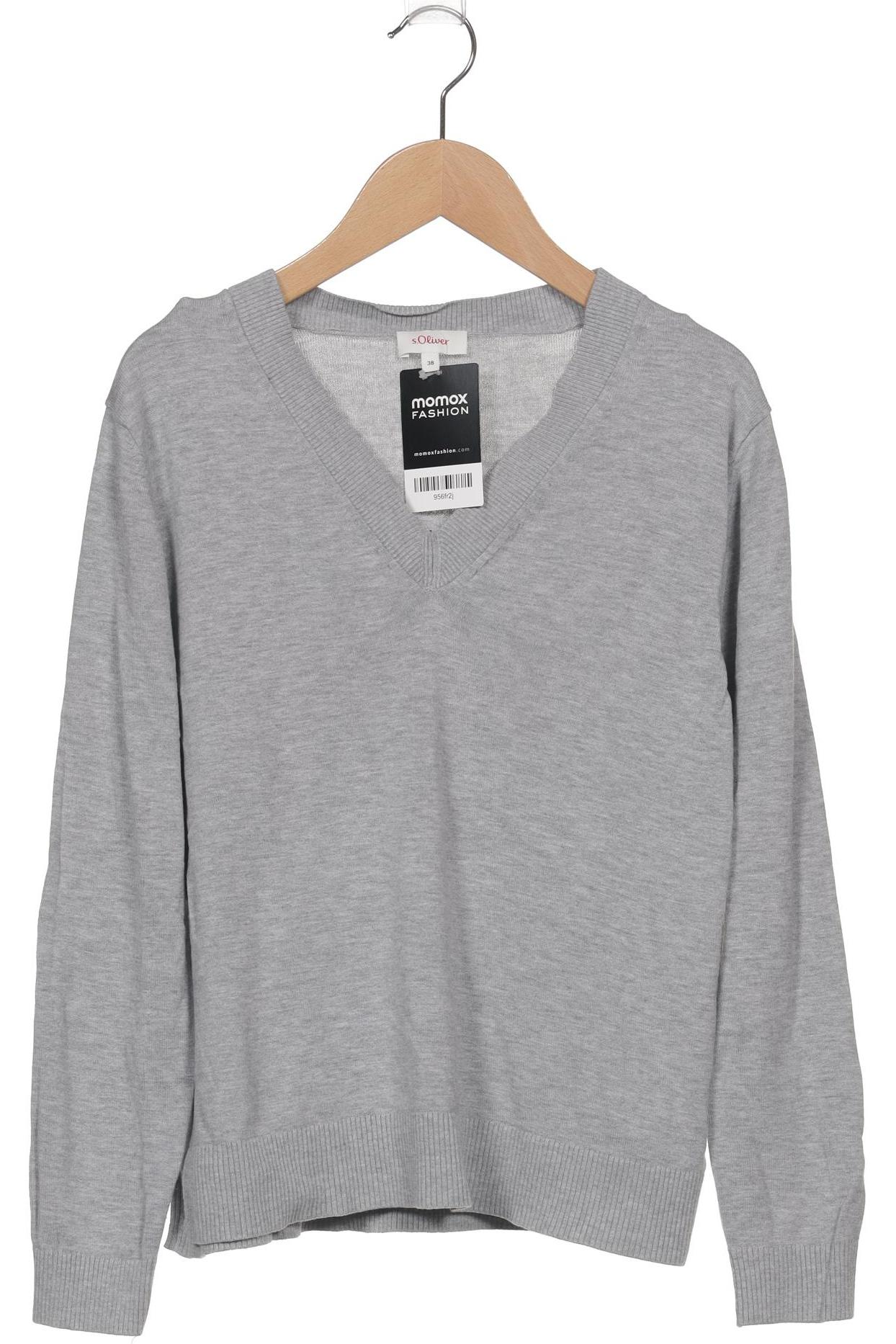 

s.Oliver Damen Pullover, grau, Gr. 38