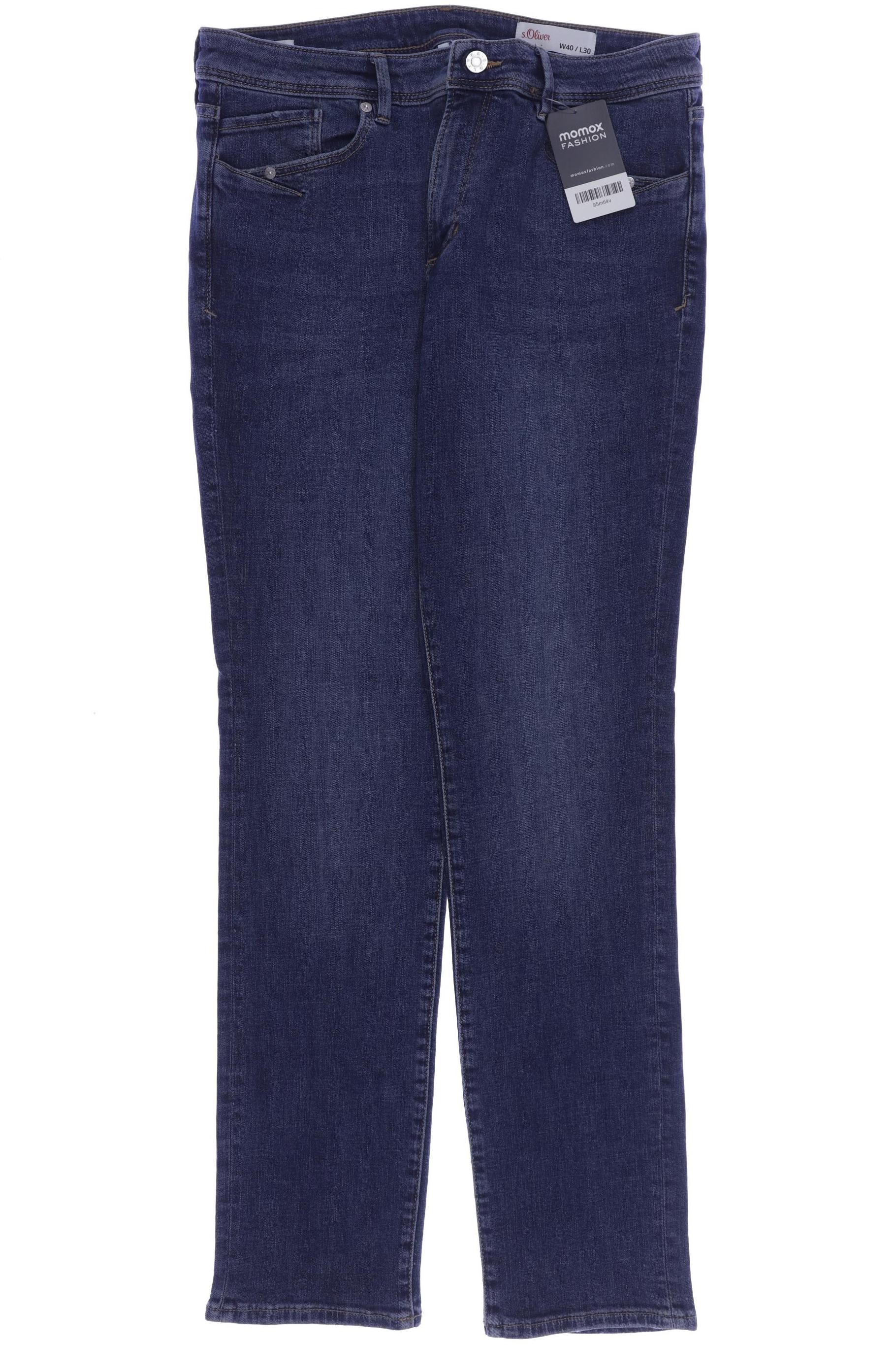 

s.Oliver Damen Jeans, blau