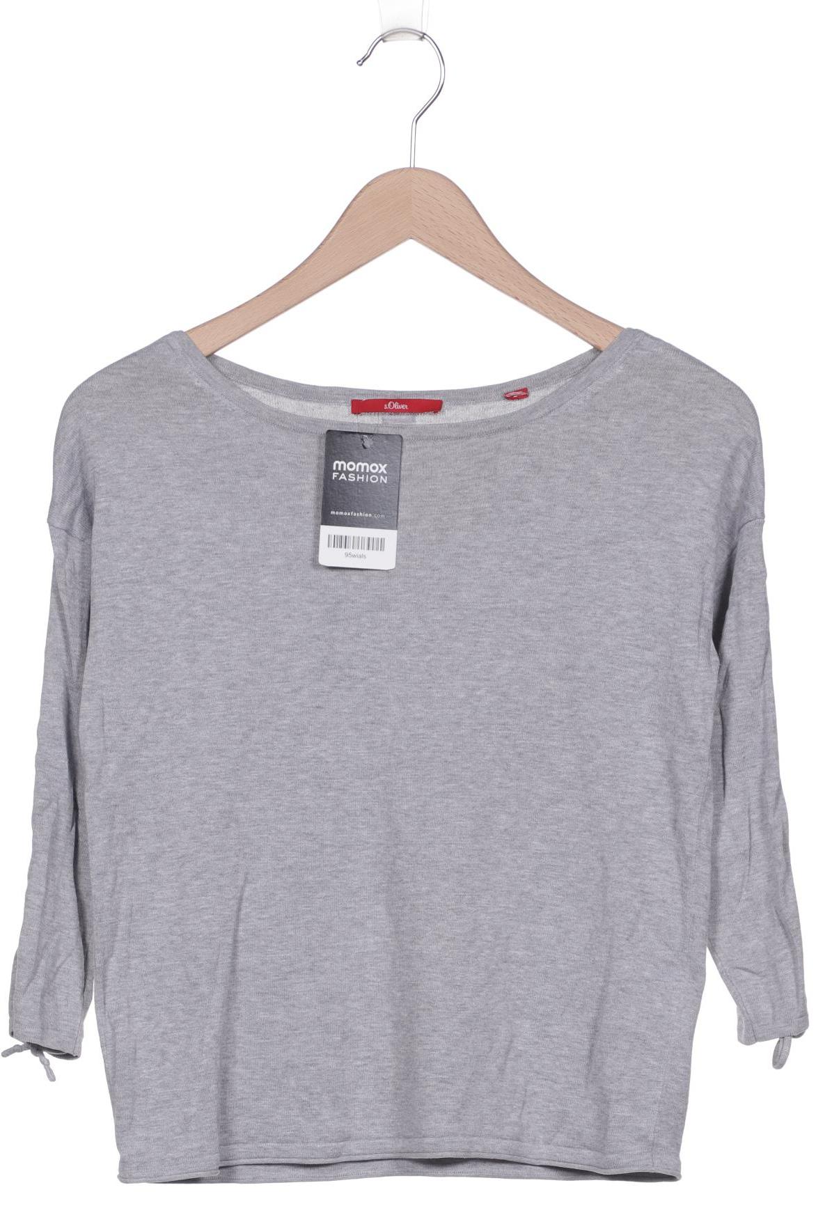 

s.Oliver Damen Pullover, grau, Gr. 34