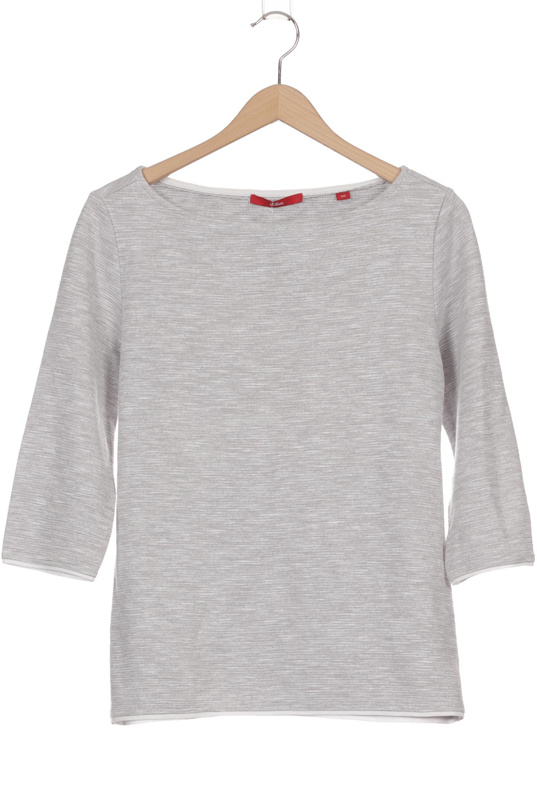 

s.Oliver Damen Sweatshirt, grau, Gr. 36