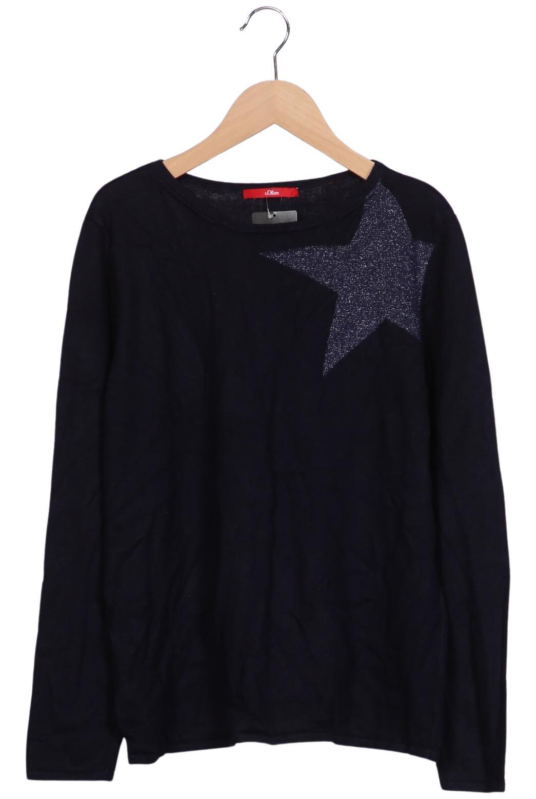 

s.Oliver Damen Pullover, marineblau, Gr. 44