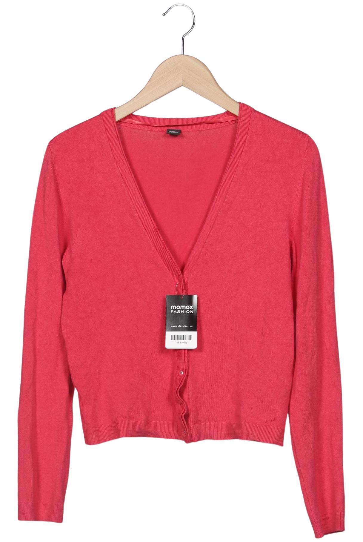 

s.Oliver Damen Strickjacke, pink, Gr. 38