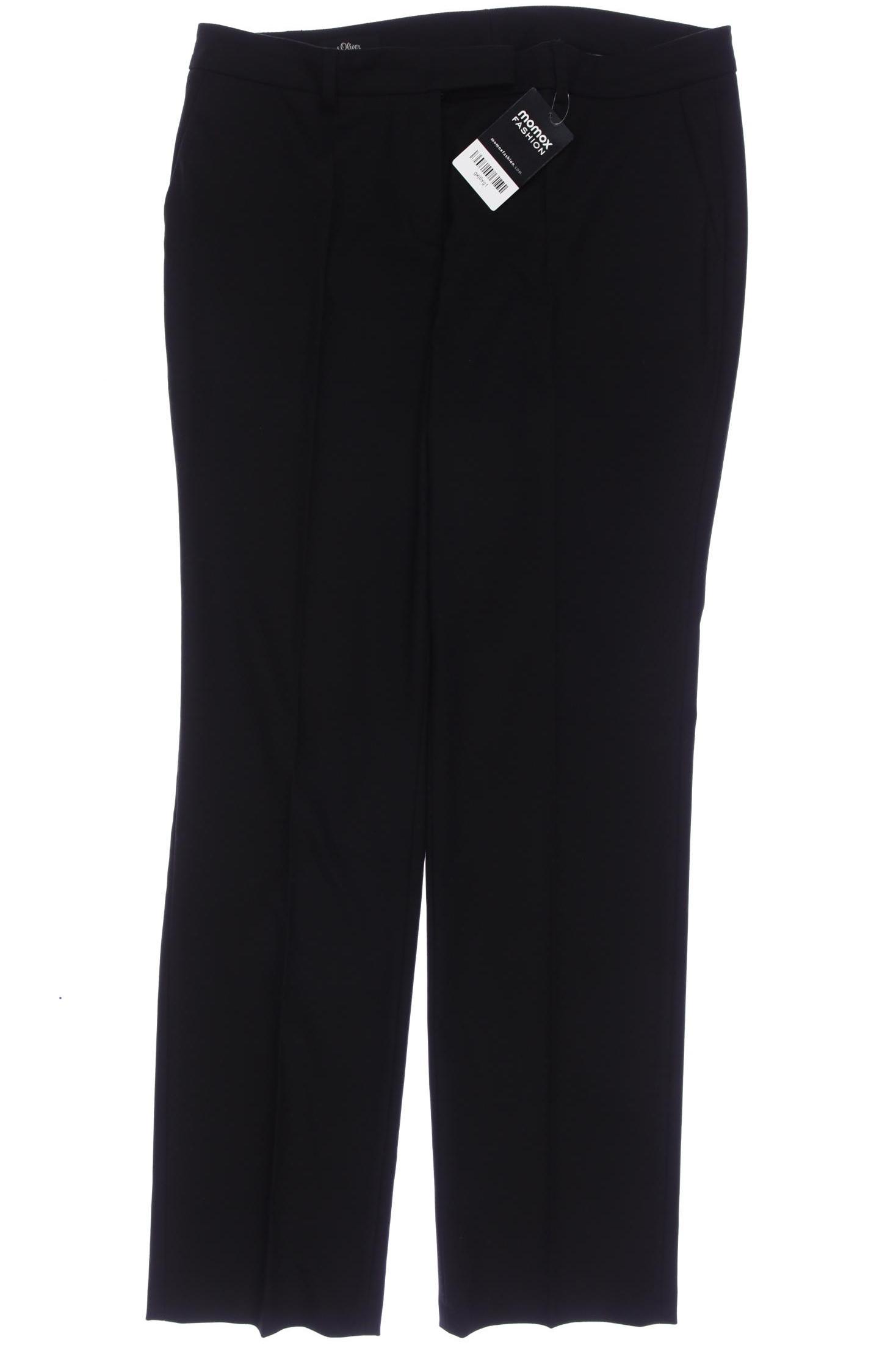 

s.Oliver Damen Stoffhose, schwarz, Gr. 40