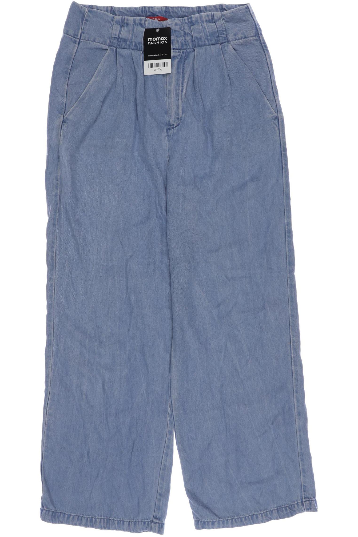 

s.Oliver Damen Stoffhose, hellblau, Gr. 26