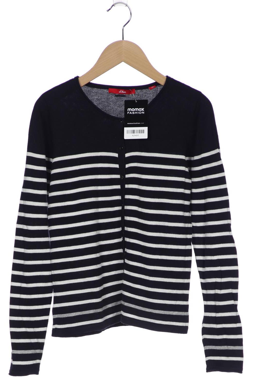 

s.Oliver Damen Strickjacke, marineblau