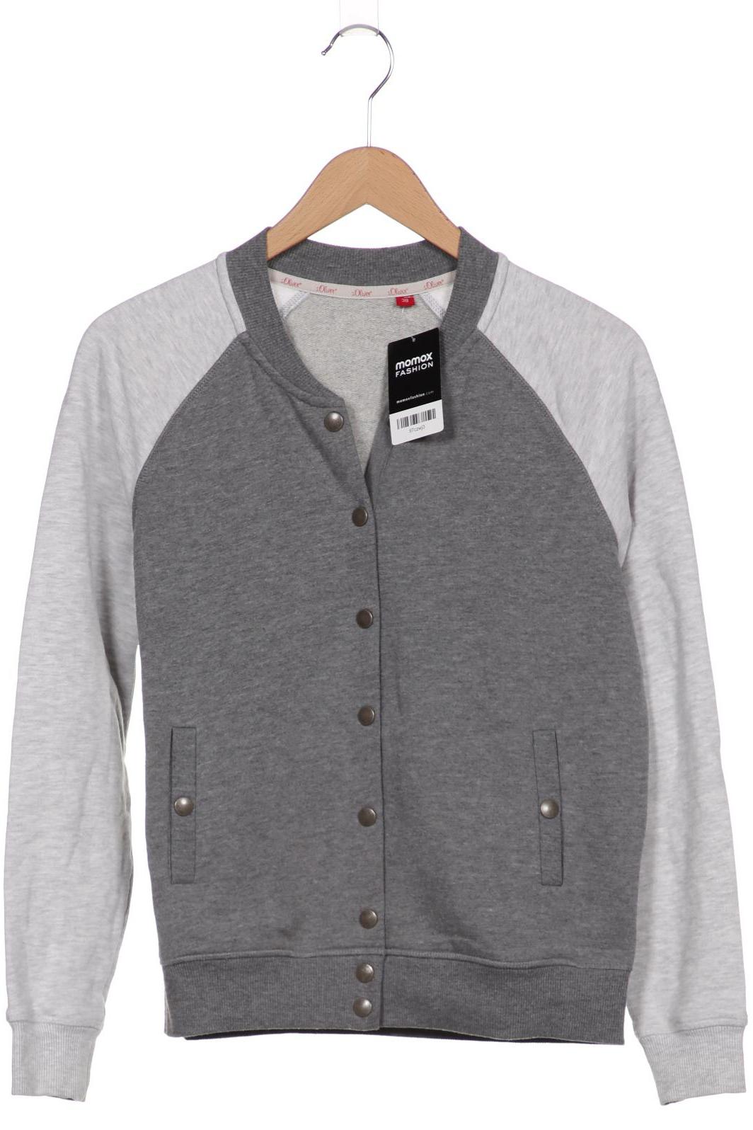 

s.Oliver Damen Strickjacke, grau