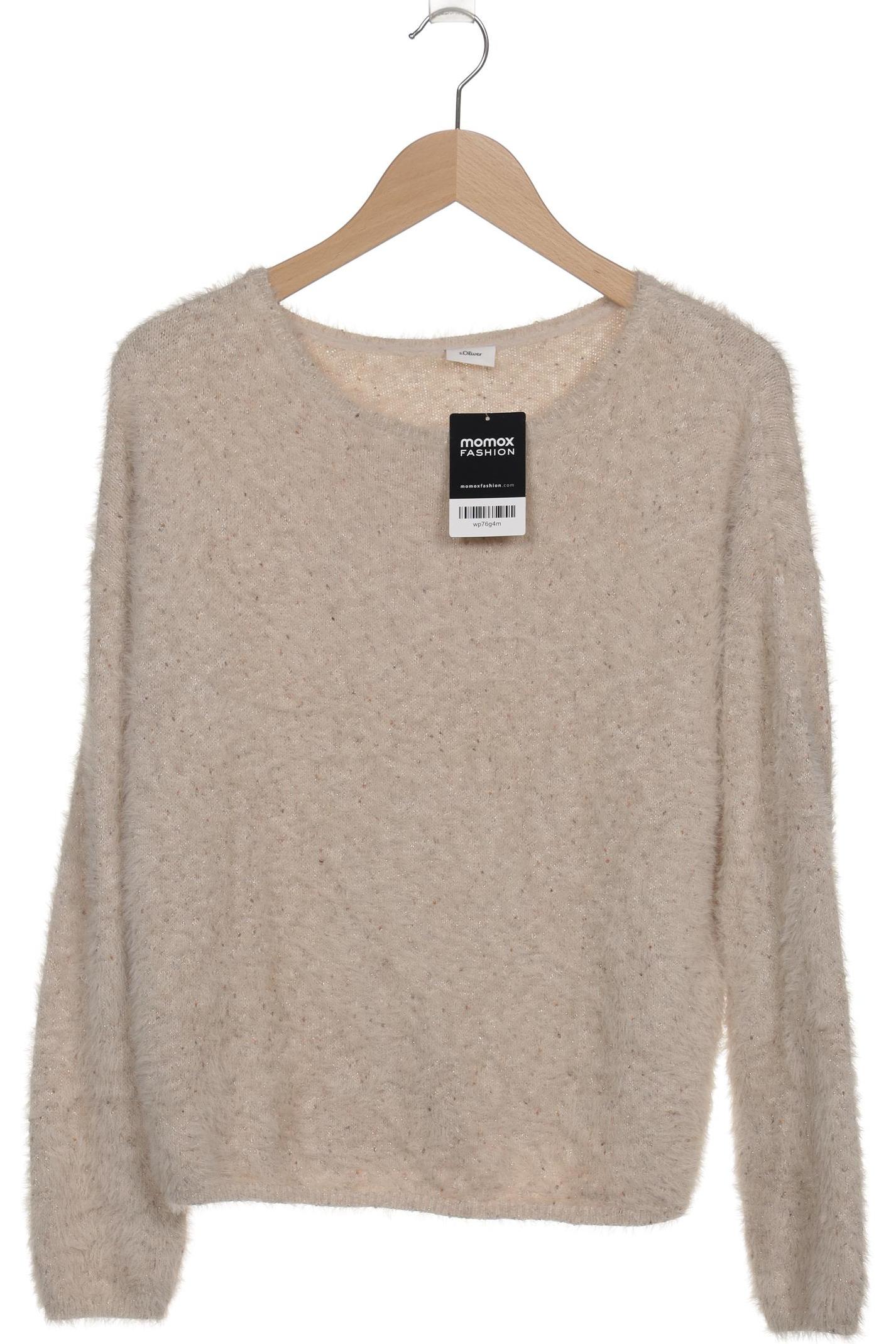 

s.Oliver Damen Pullover, beige, Gr. 36