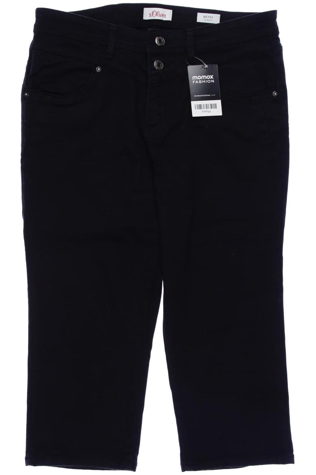

s.Oliver Damen Shorts, schwarz, Gr. 40