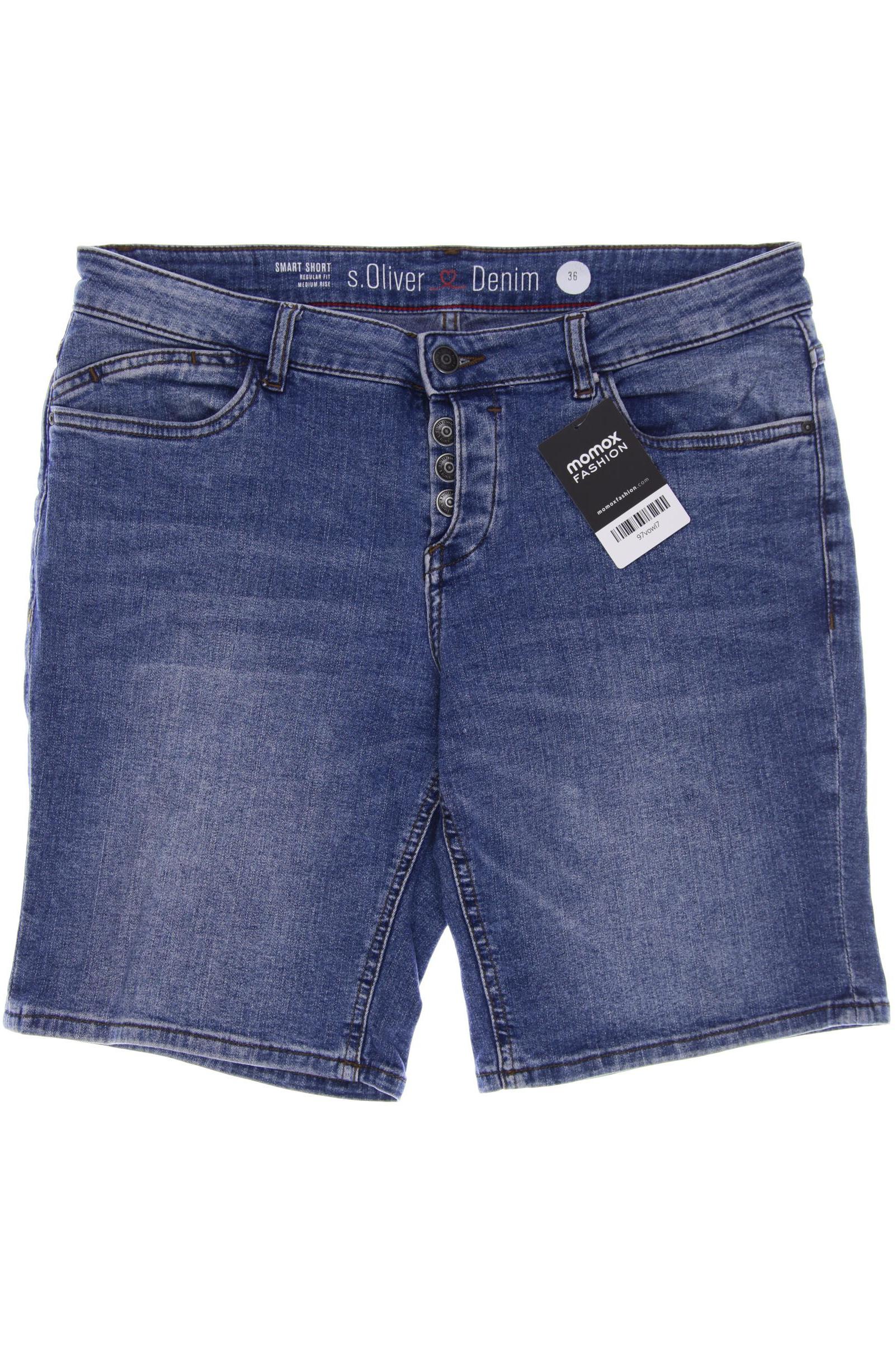 

s.Oliver Damen Shorts, blau