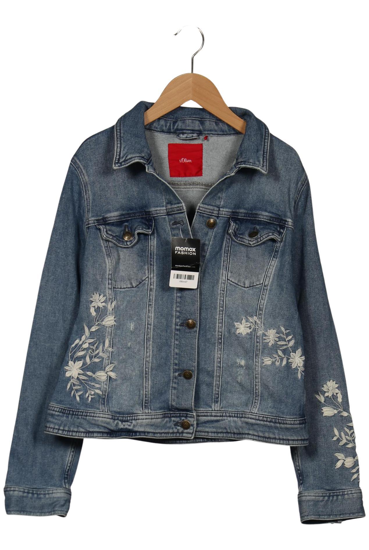 

s.Oliver Damen Jacke, blau, Gr. 42