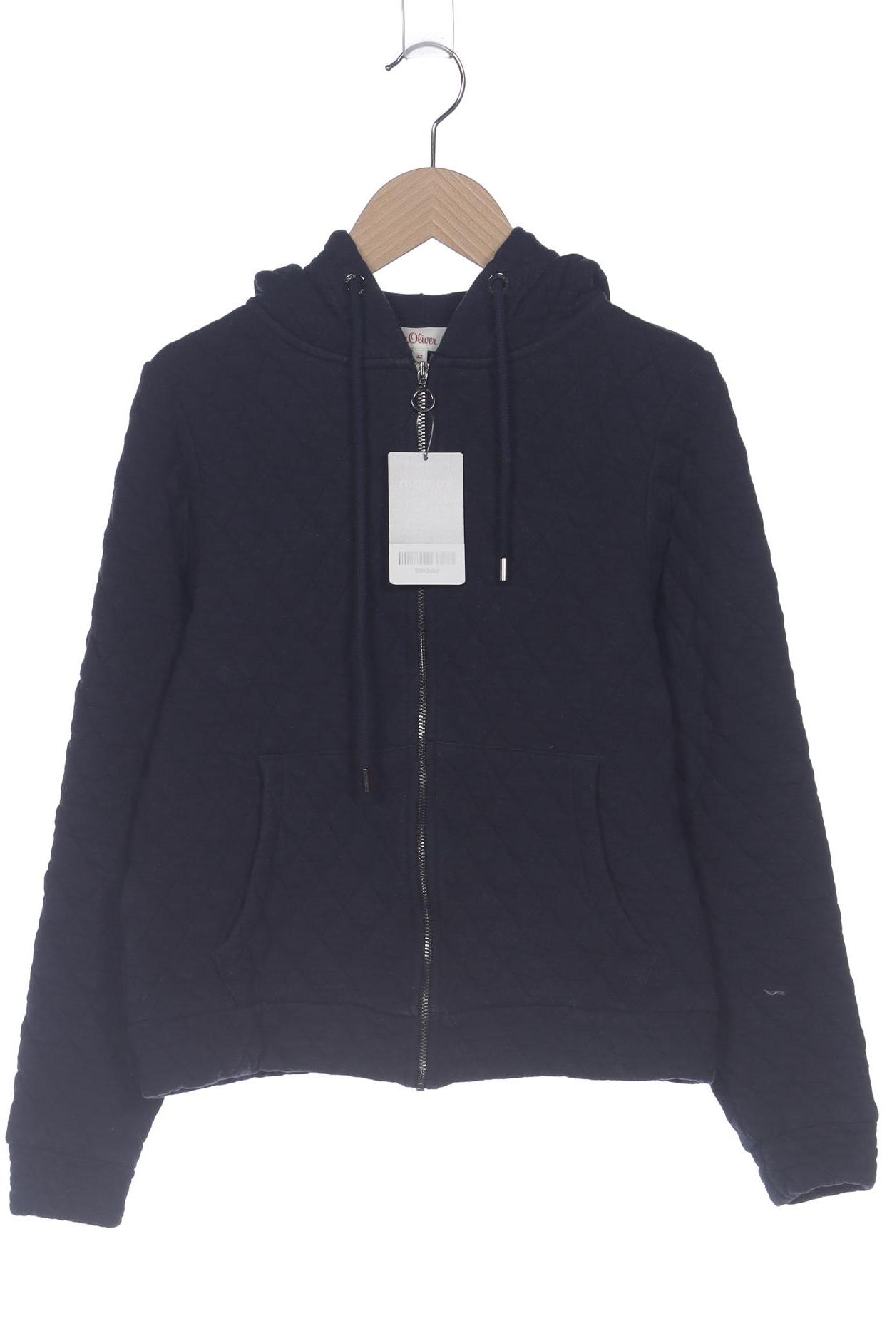 

s.Oliver Damen Kapuzenpullover, marineblau, Gr. 32