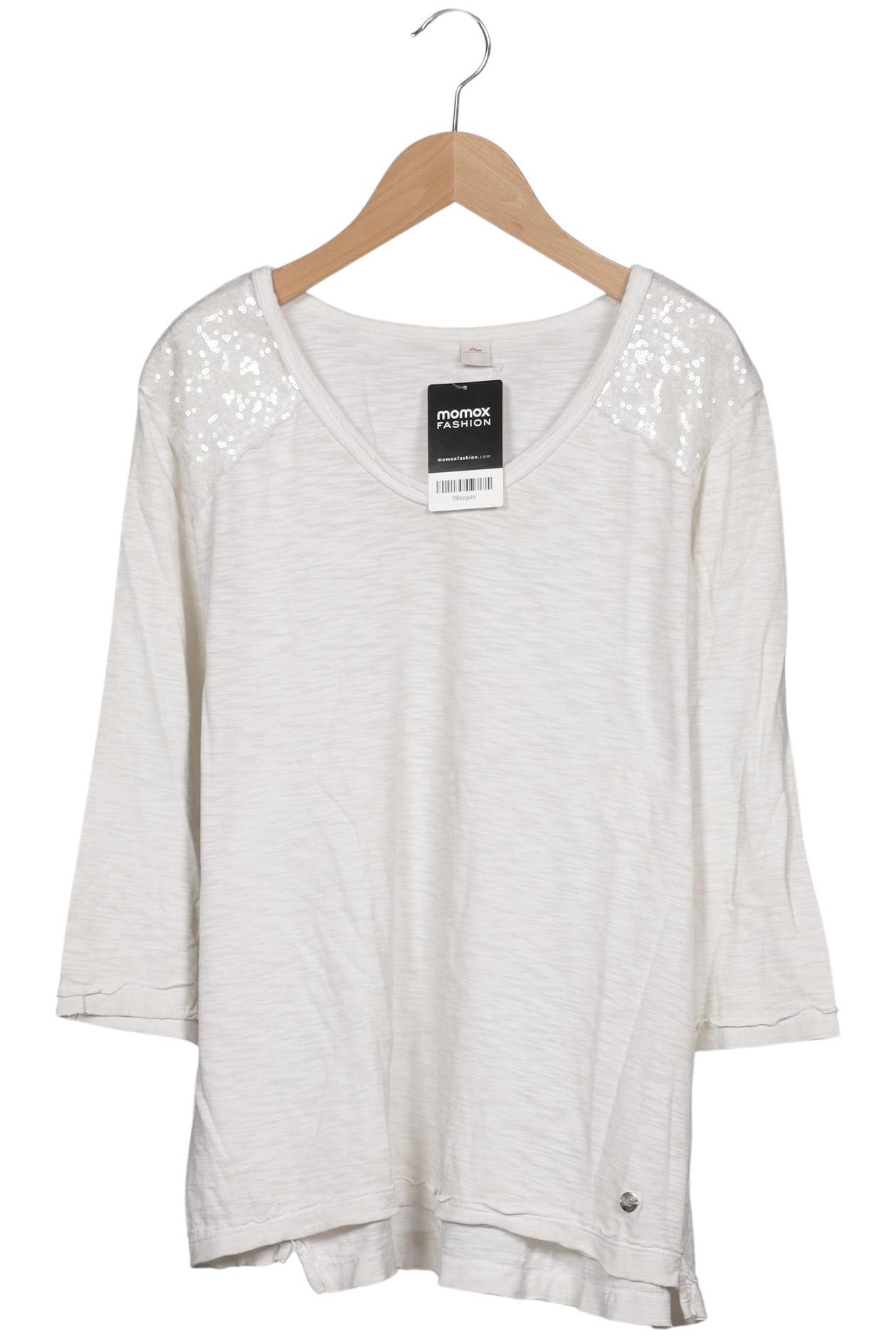 

s.Oliver Damen Langarmshirt, grau, Gr. 42