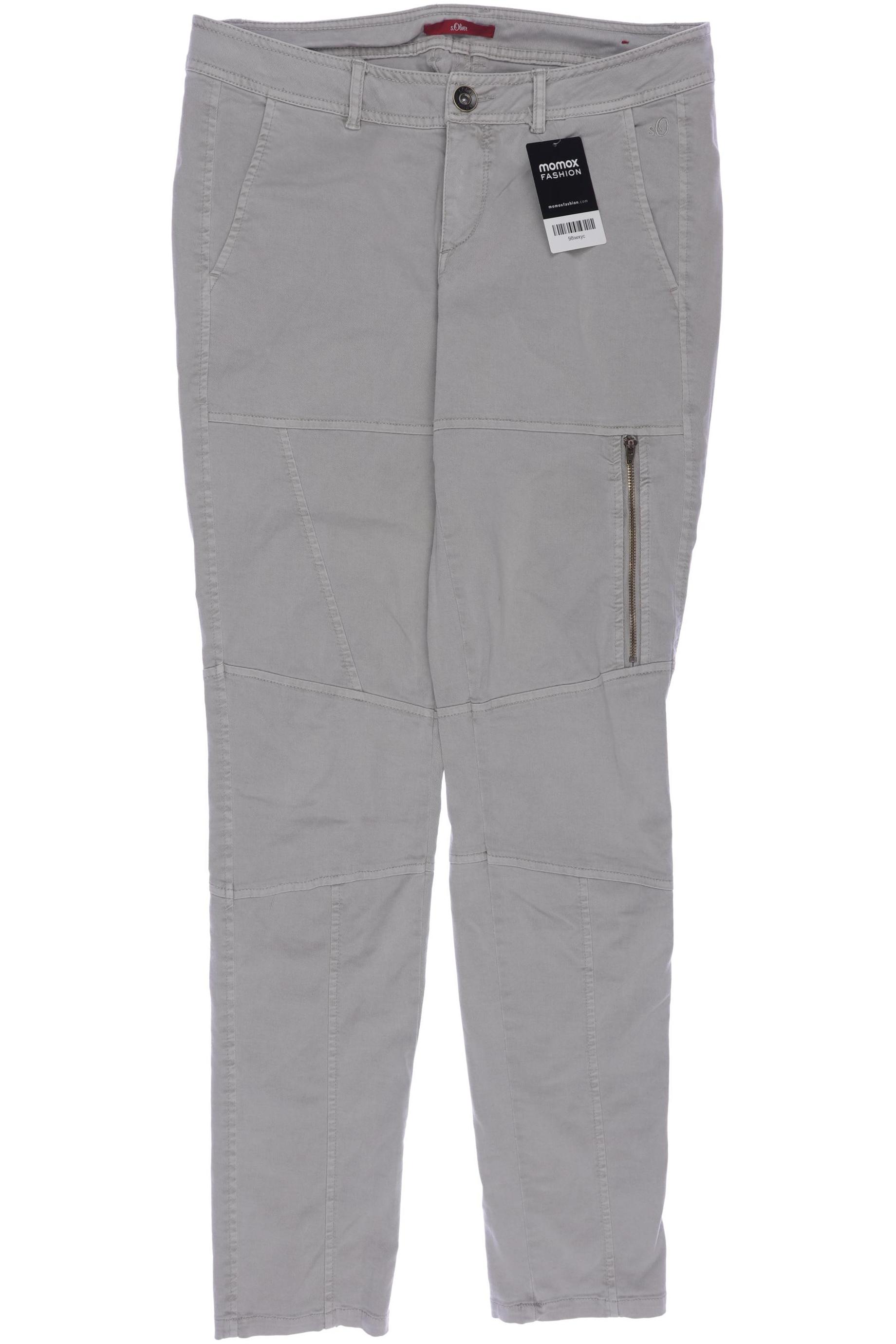 

s.Oliver Damen Stoffhose, grau, Gr. 40