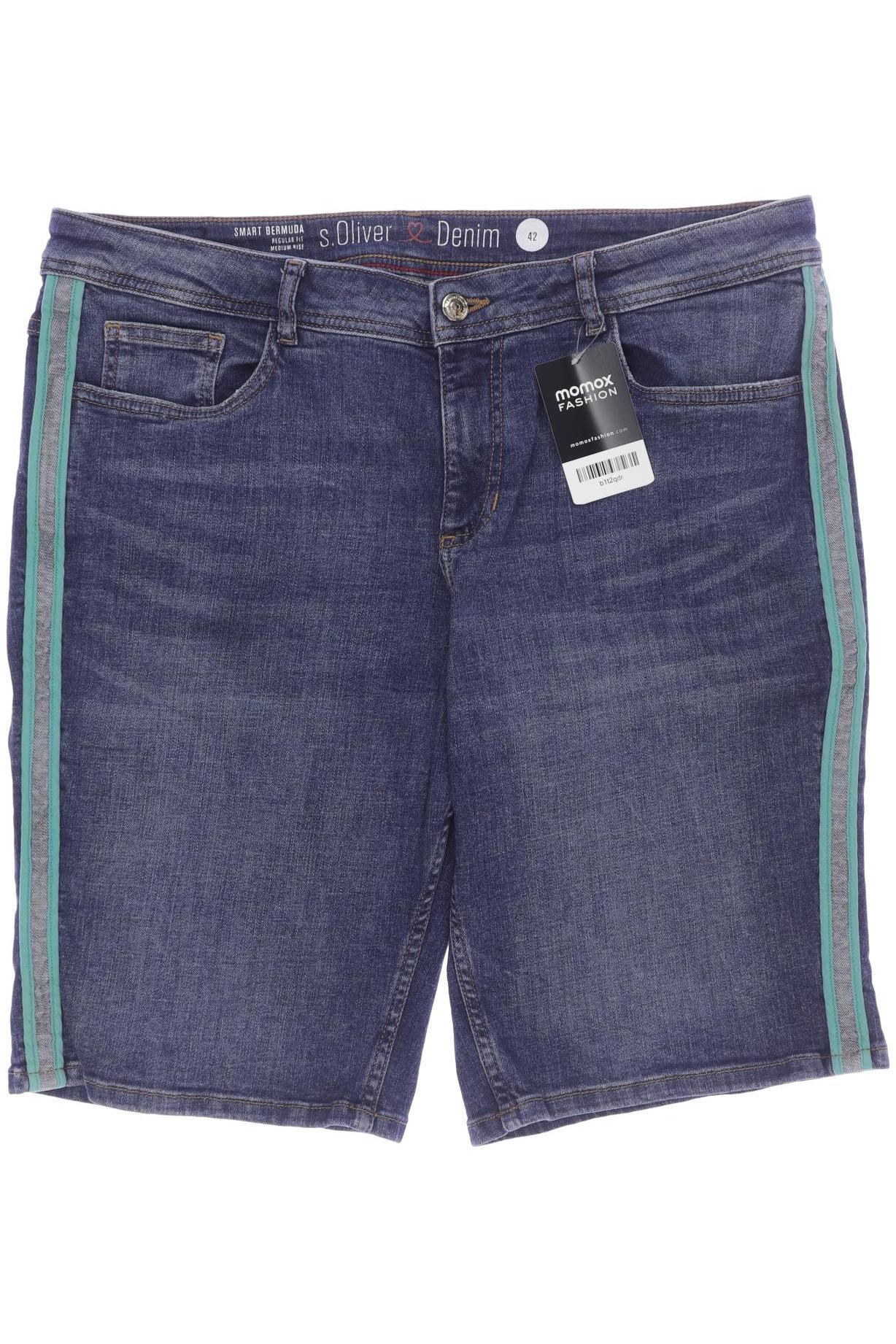 

s.Oliver Damen Shorts, blau, Gr. 42