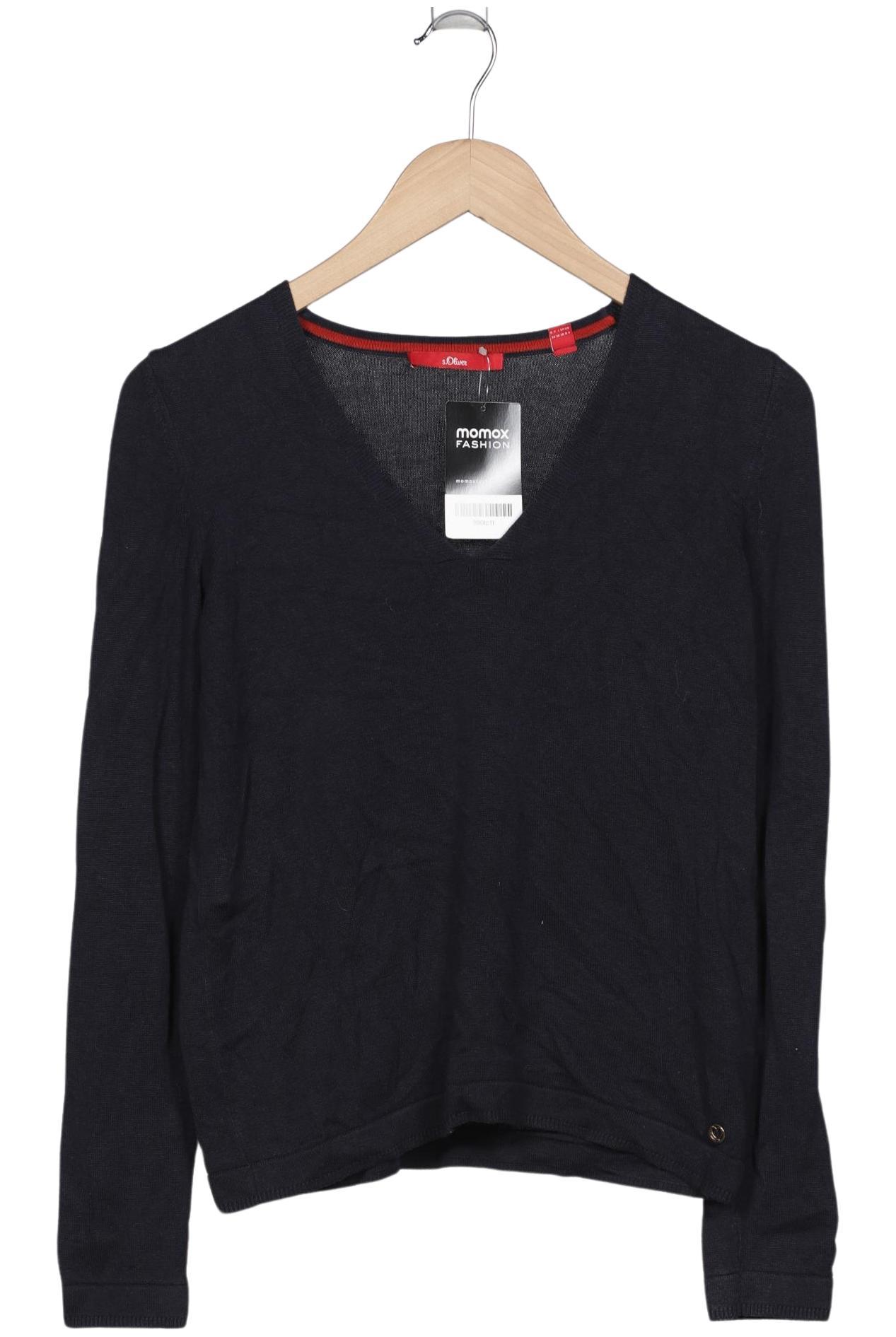 

s.Oliver Damen Pullover, marineblau, Gr. 34