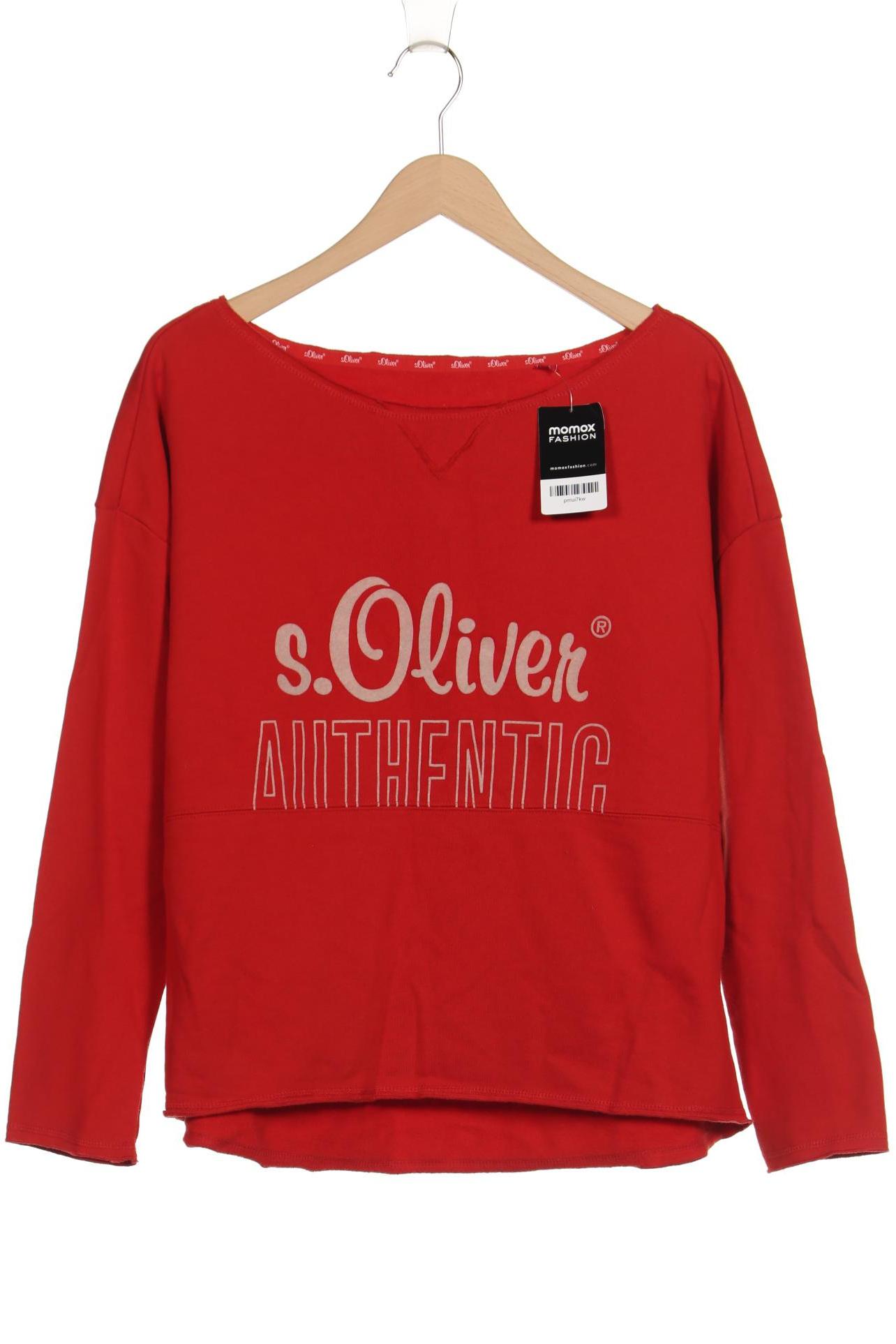 

s.Oliver Damen Sweatshirt, rot, Gr. 42
