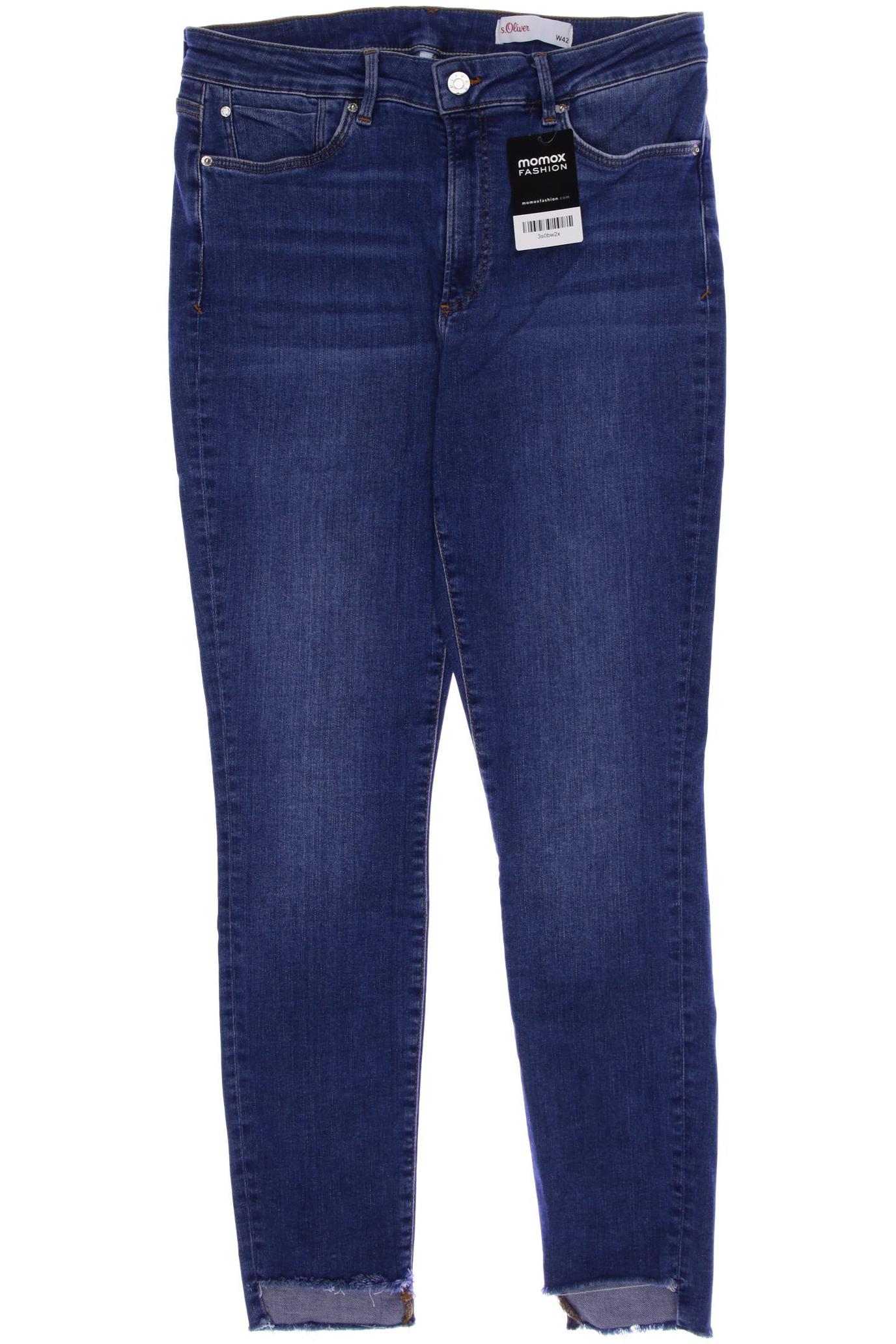 

s.Oliver Damen Jeans, blau