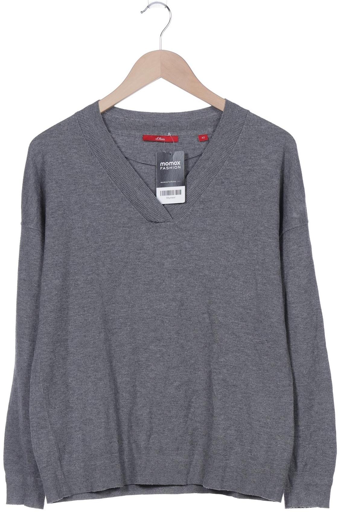 

s.Oliver Damen Pullover, grau, Gr. 40