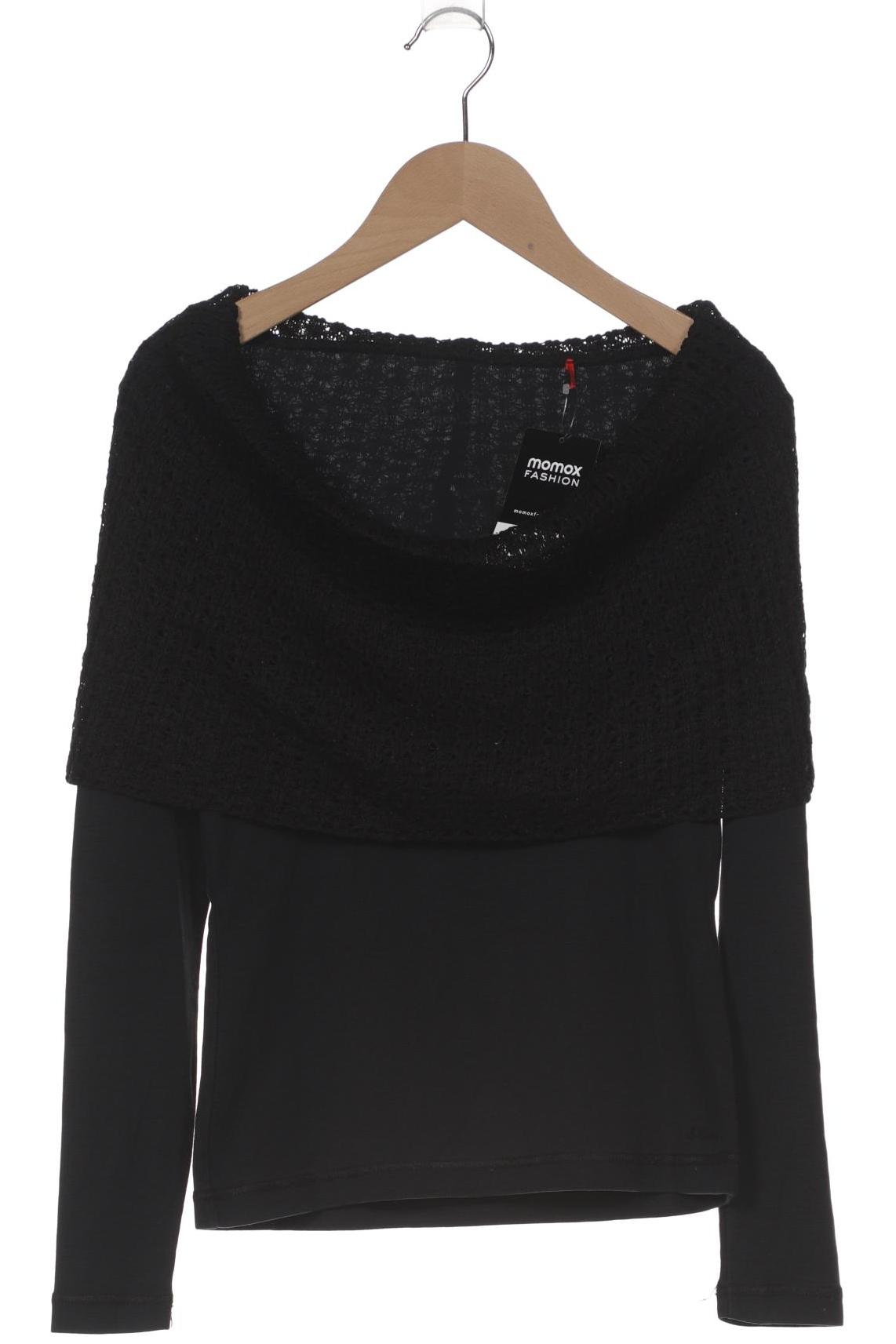 

s.Oliver Damen Langarmshirt, schwarz, Gr. 36