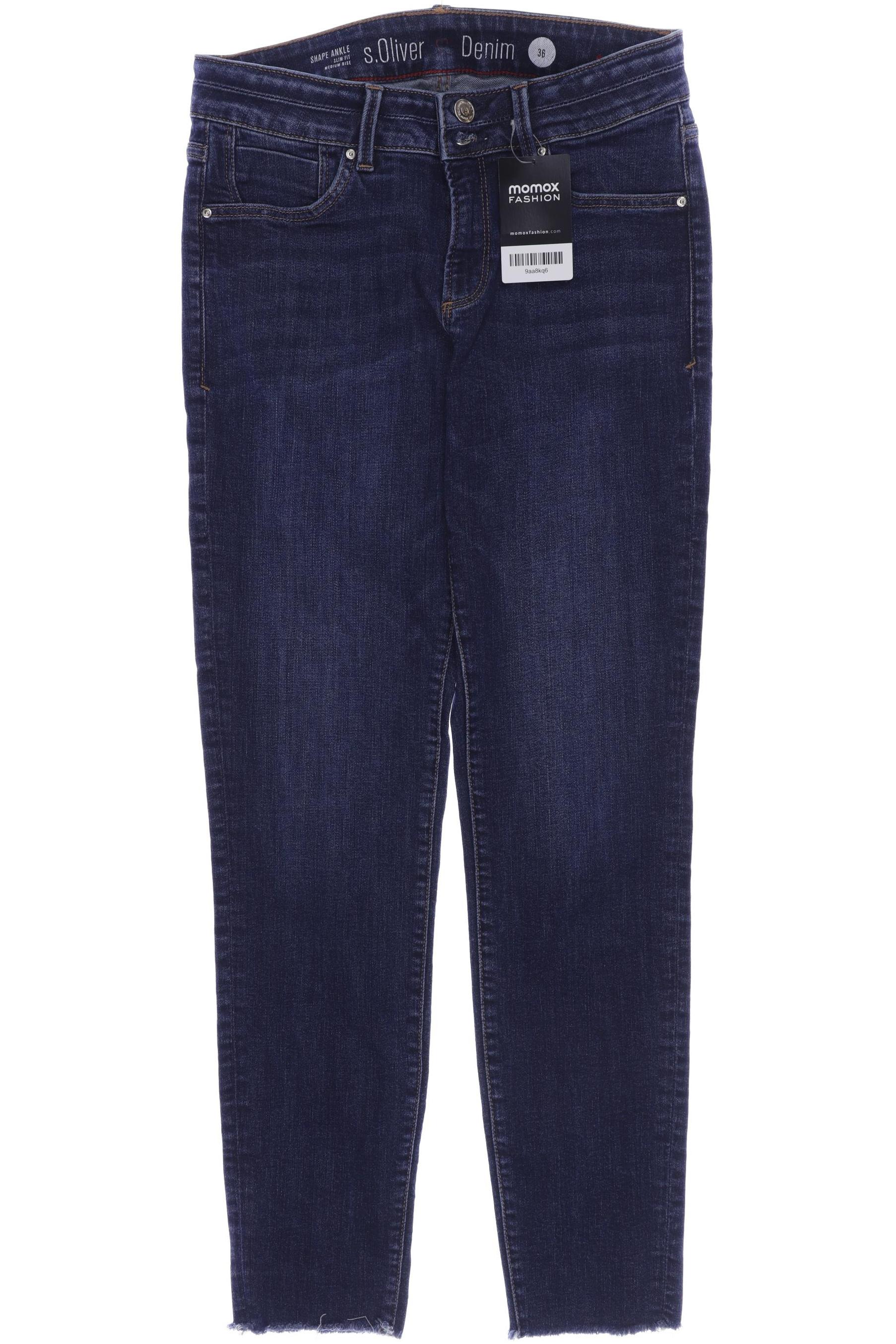 

s.Oliver Damen Jeans, blau