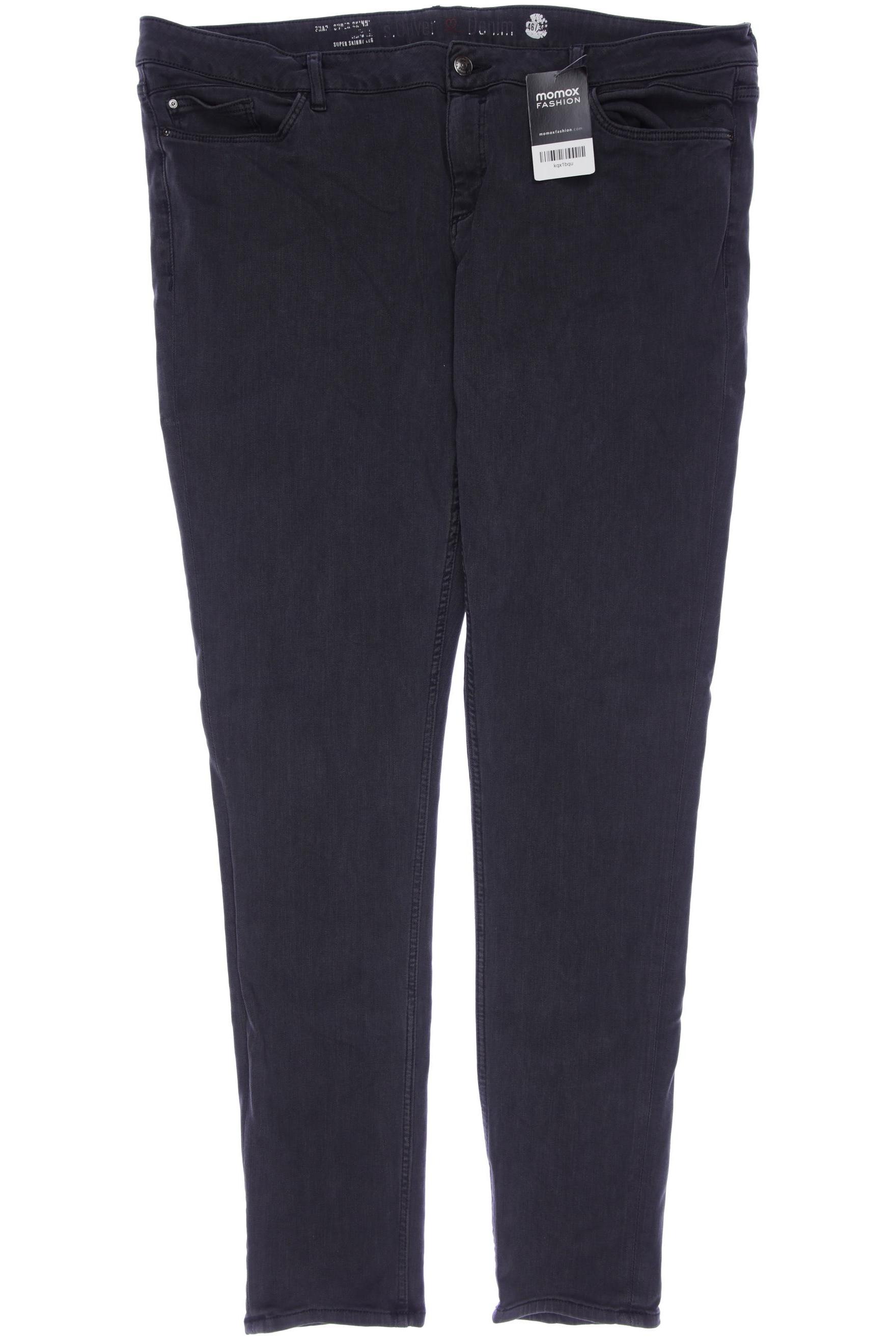 

s.Oliver Damen Jeans, grau, Gr. 46
