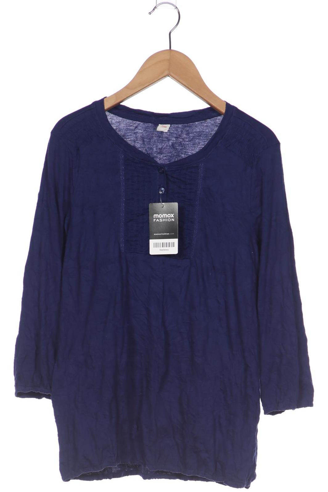 

s.Oliver Damen Langarmshirt, marineblau, Gr. 36