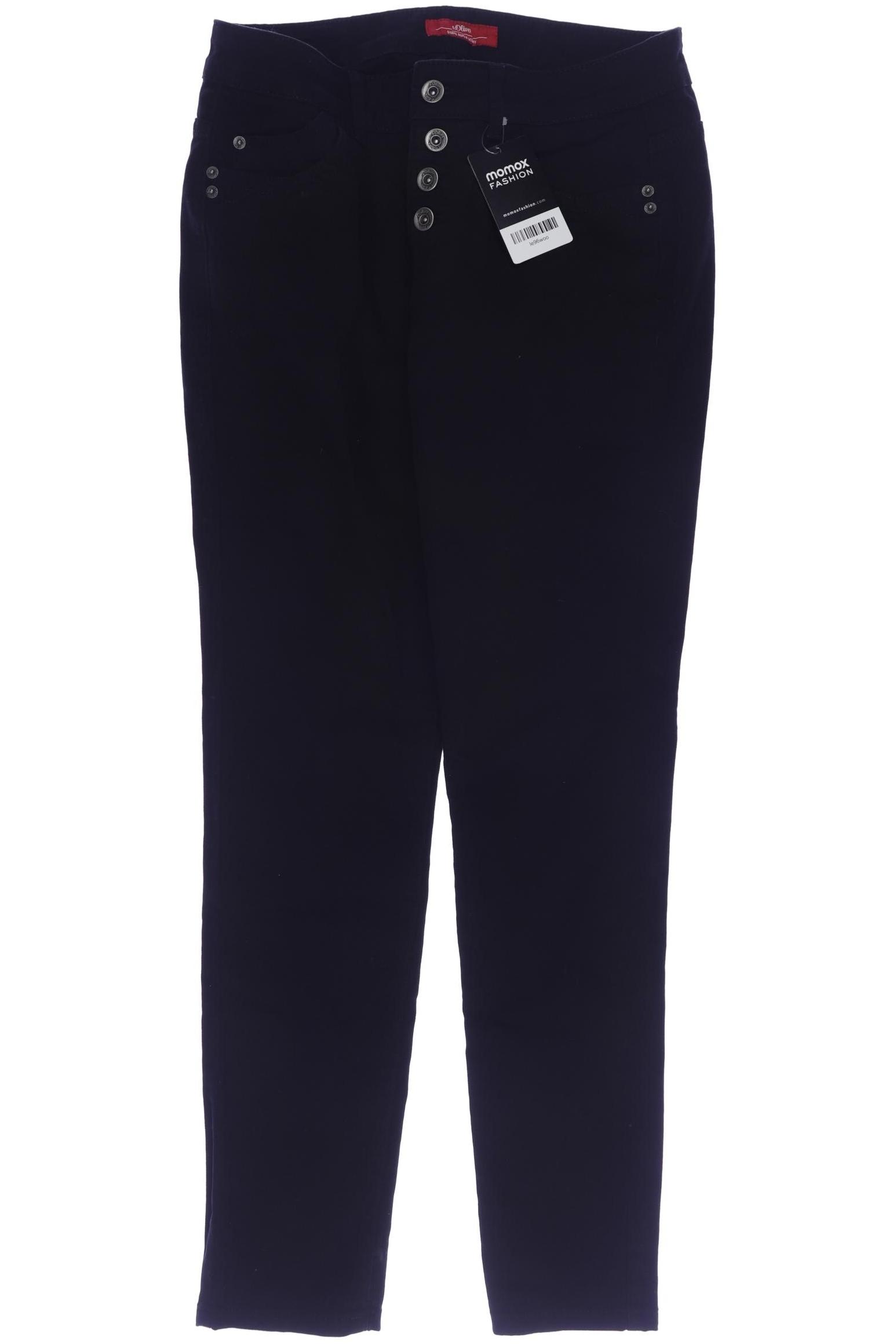 

s.Oliver Damen Jeans, schwarz, Gr. 38