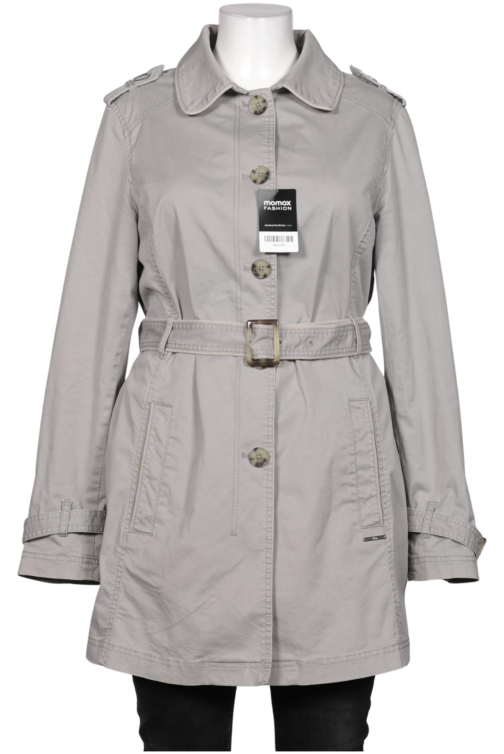 

s.Oliver Damen Mantel, grau, Gr. 42