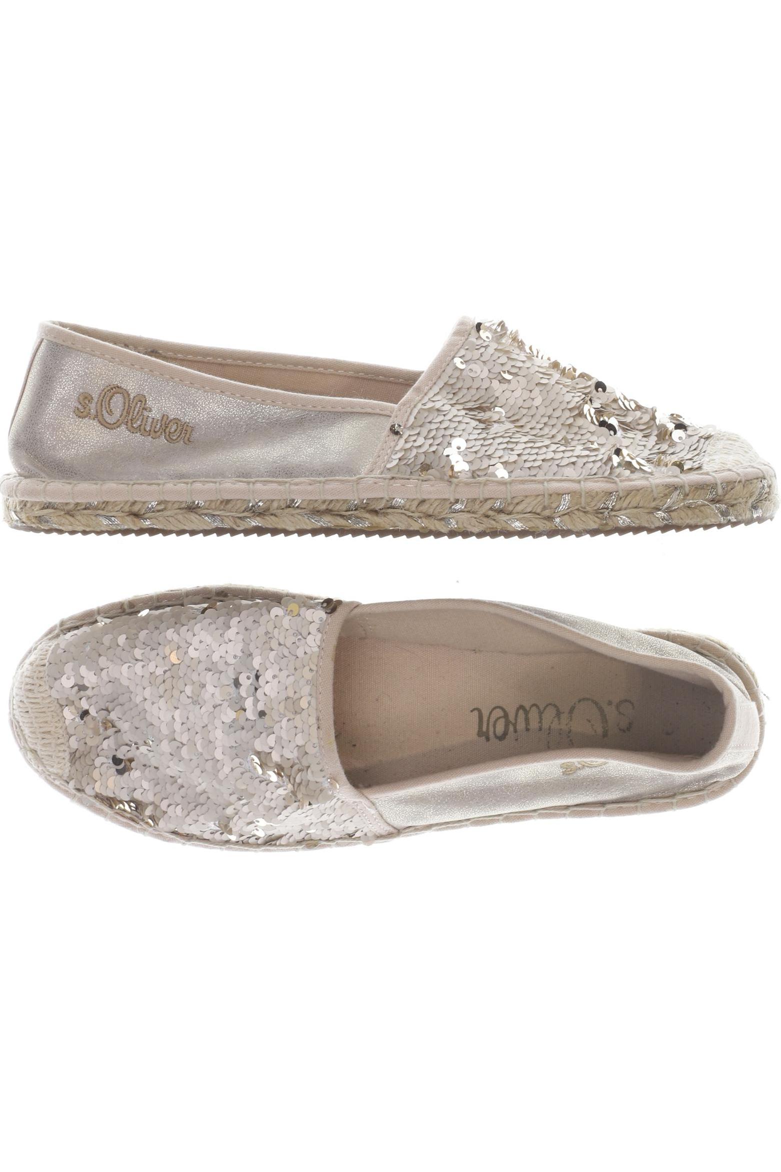 

s.Oliver Damen Halbschuh, beige, Gr. 39
