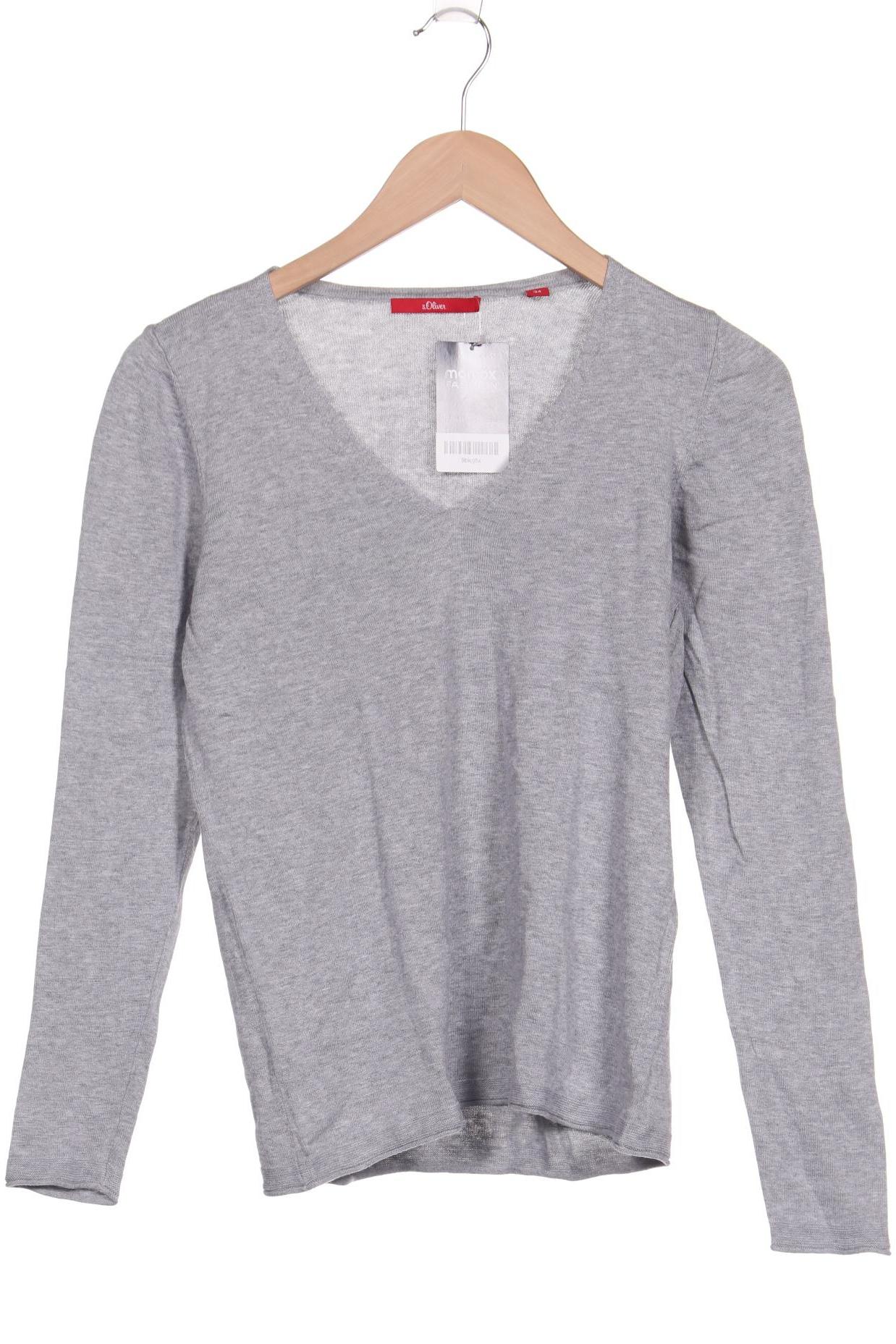 

s.Oliver Damen Pullover, grau, Gr. 34