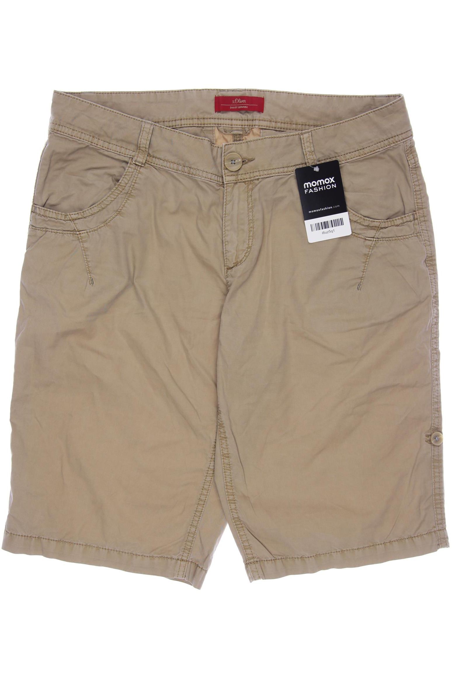 

s.Oliver Damen Shorts, beige, Gr. 36