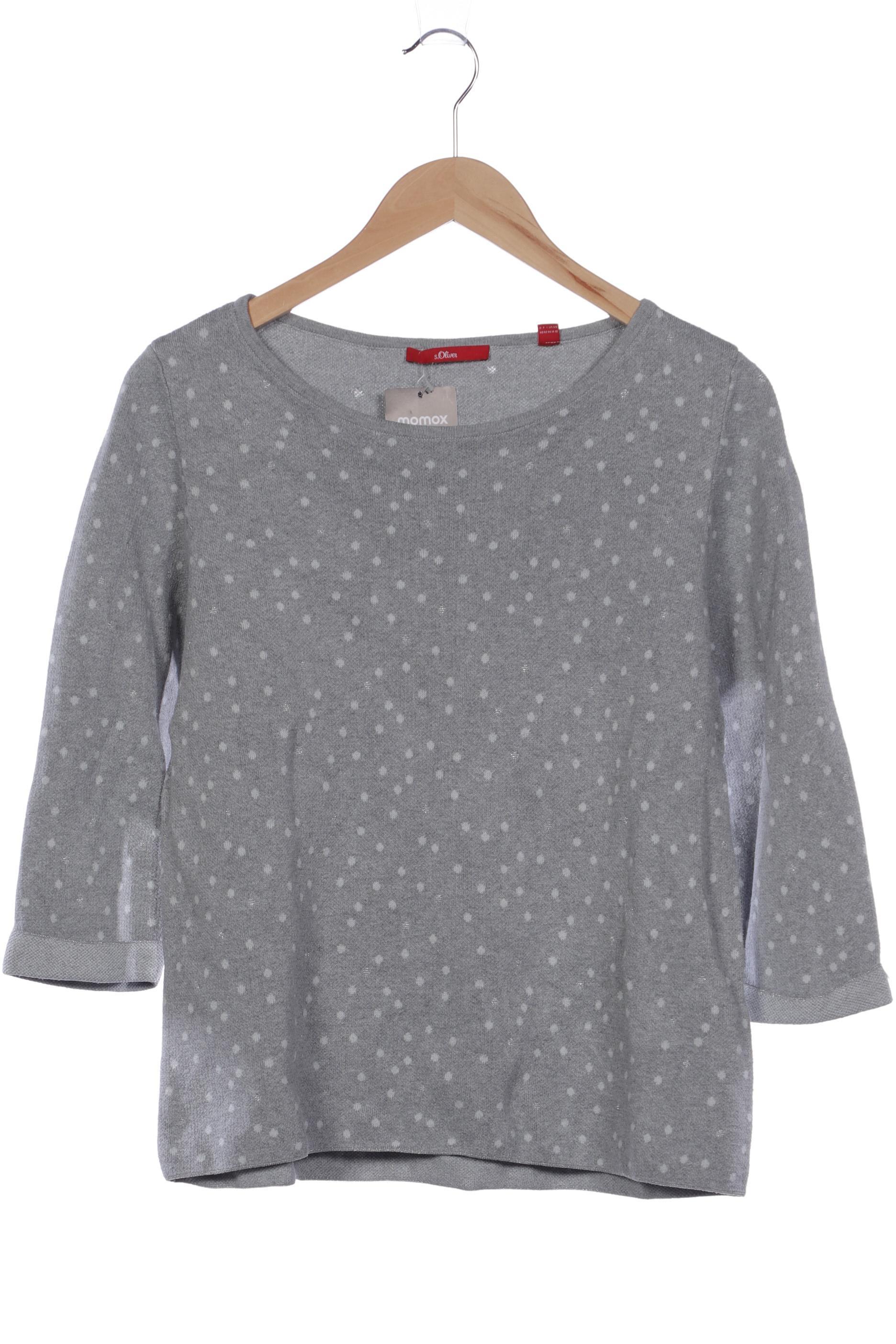 

s.Oliver Damen Pullover, grau, Gr. 40