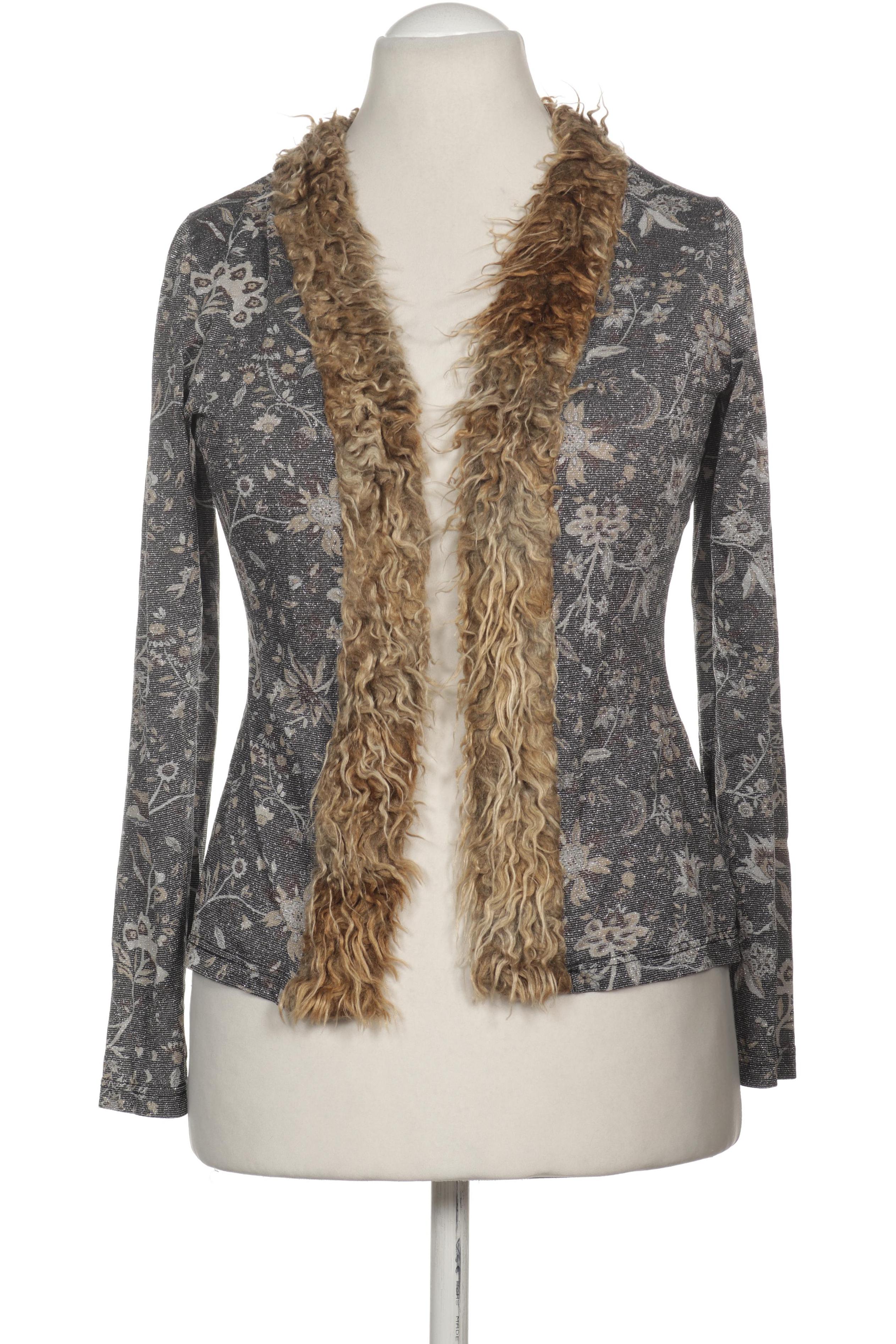 

s.Oliver Damen Strickjacke, grau, Gr. 38