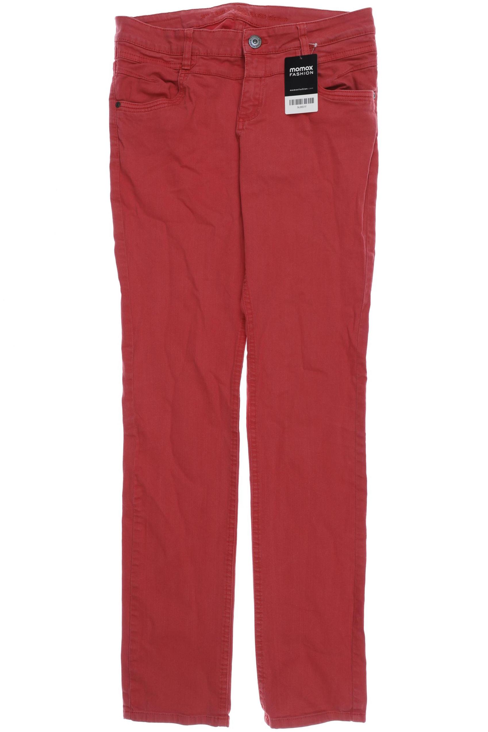 

s.Oliver Damen Jeans, rot, Gr. 38