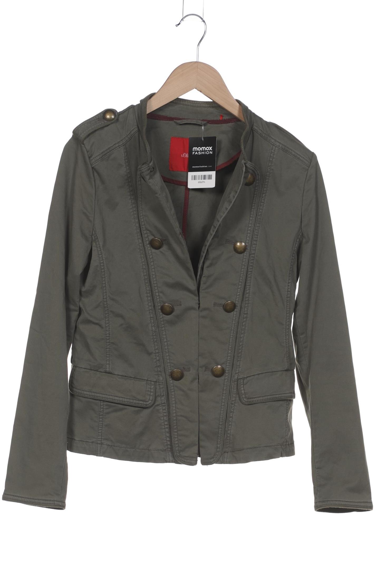 

s.Oliver Damen Jacke, grün, Gr. 40