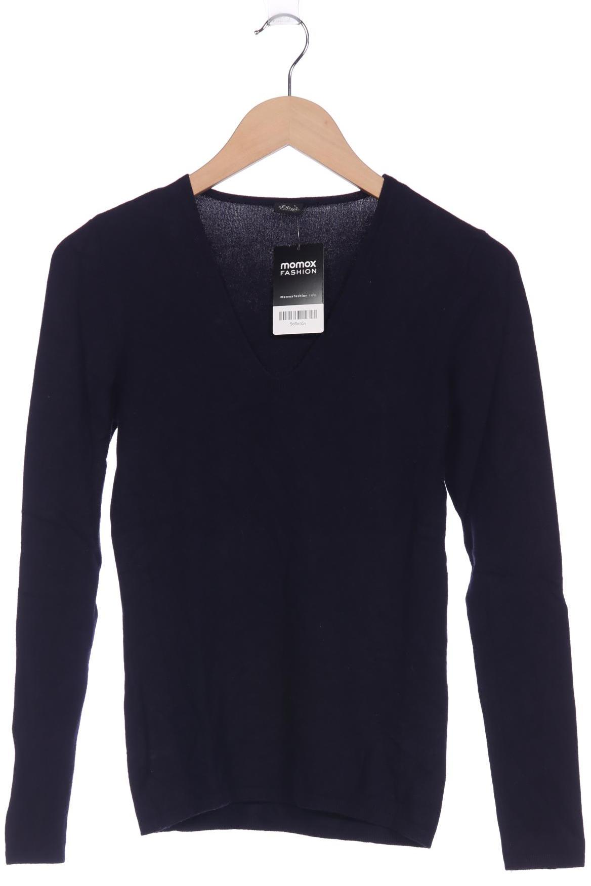 

s.Oliver Damen Pullover, marineblau, Gr. 34