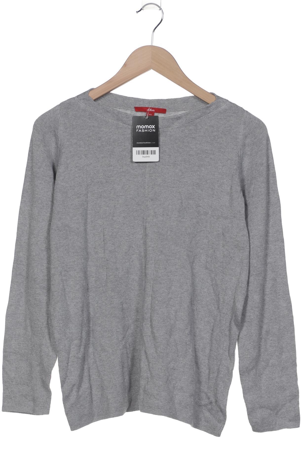

s.Oliver Damen Pullover, grau, Gr. 40