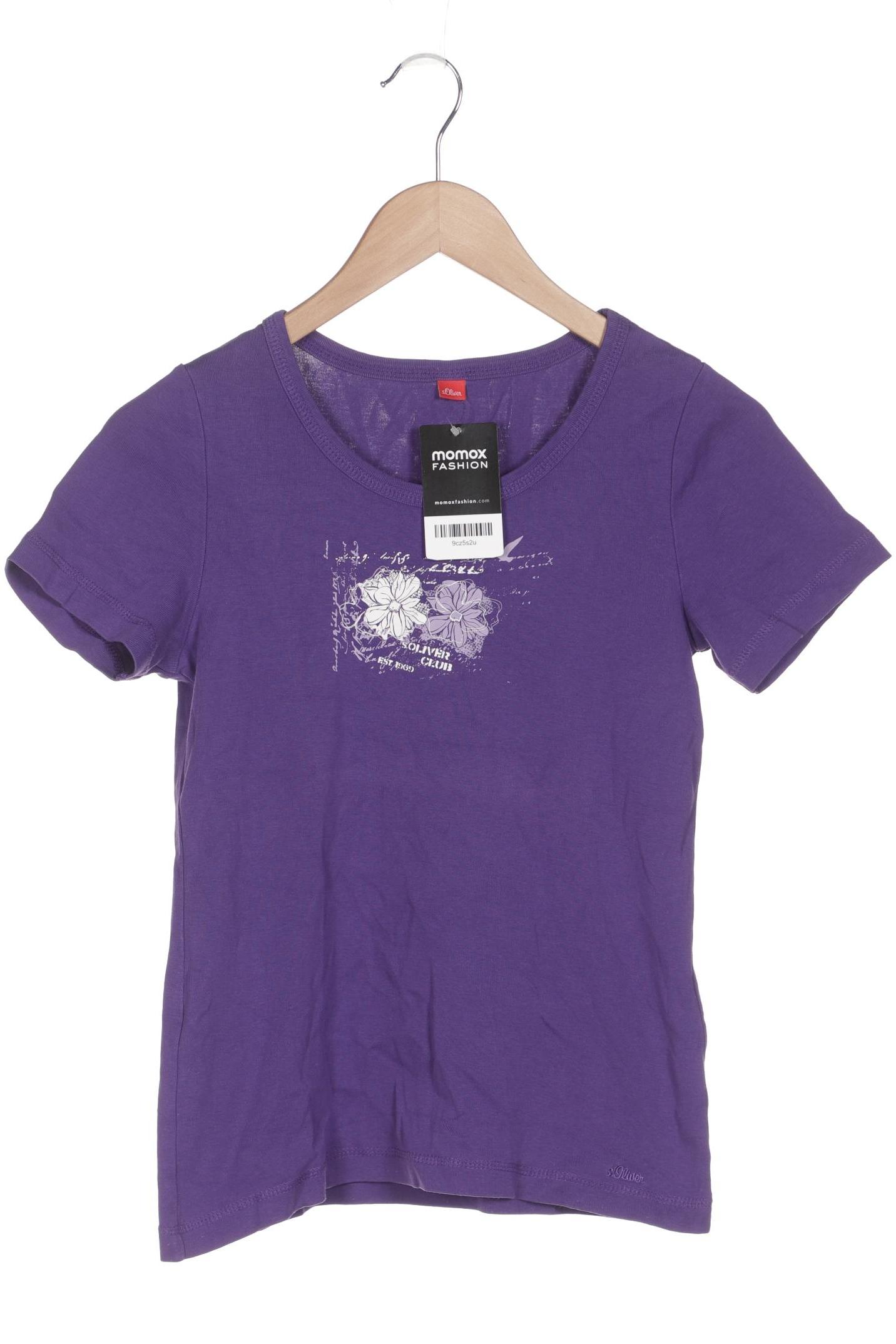 

s.Oliver Damen T-Shirt, flieder, Gr. 38
