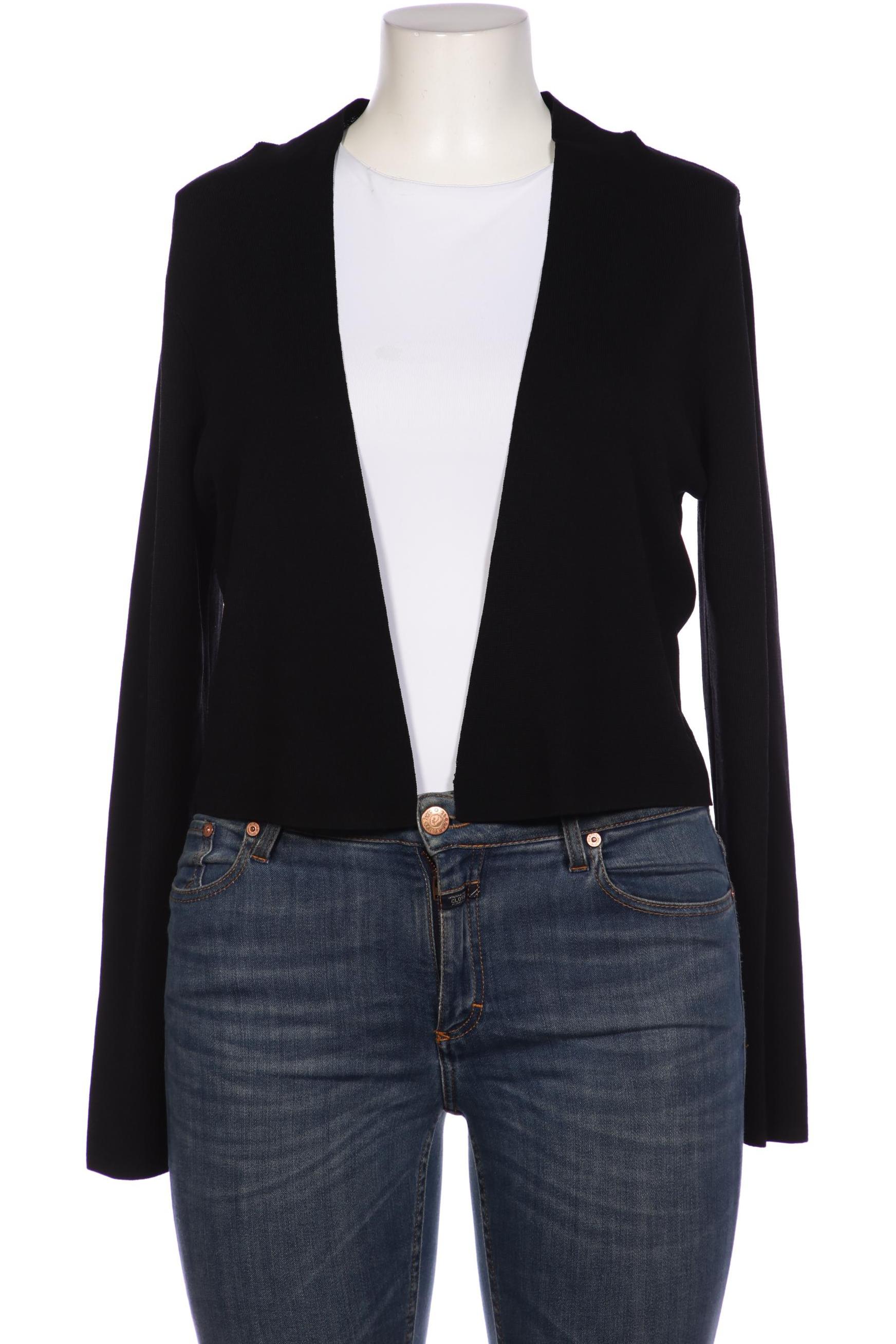 

s.Oliver Damen Strickjacke, schwarz, Gr. 44