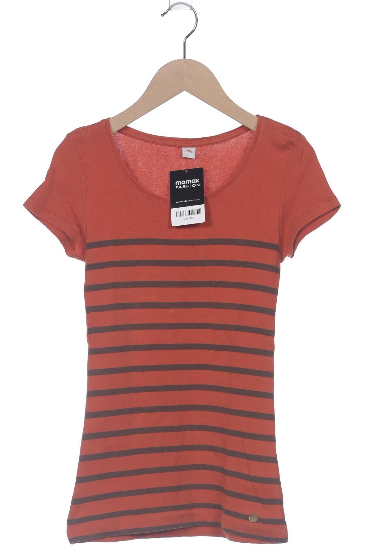 

s.Oliver Damen T-Shirt, orange, Gr. 34