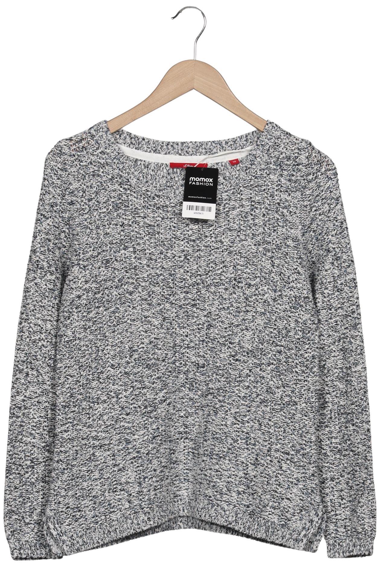 

s.Oliver Damen Pullover, grau, Gr. 38