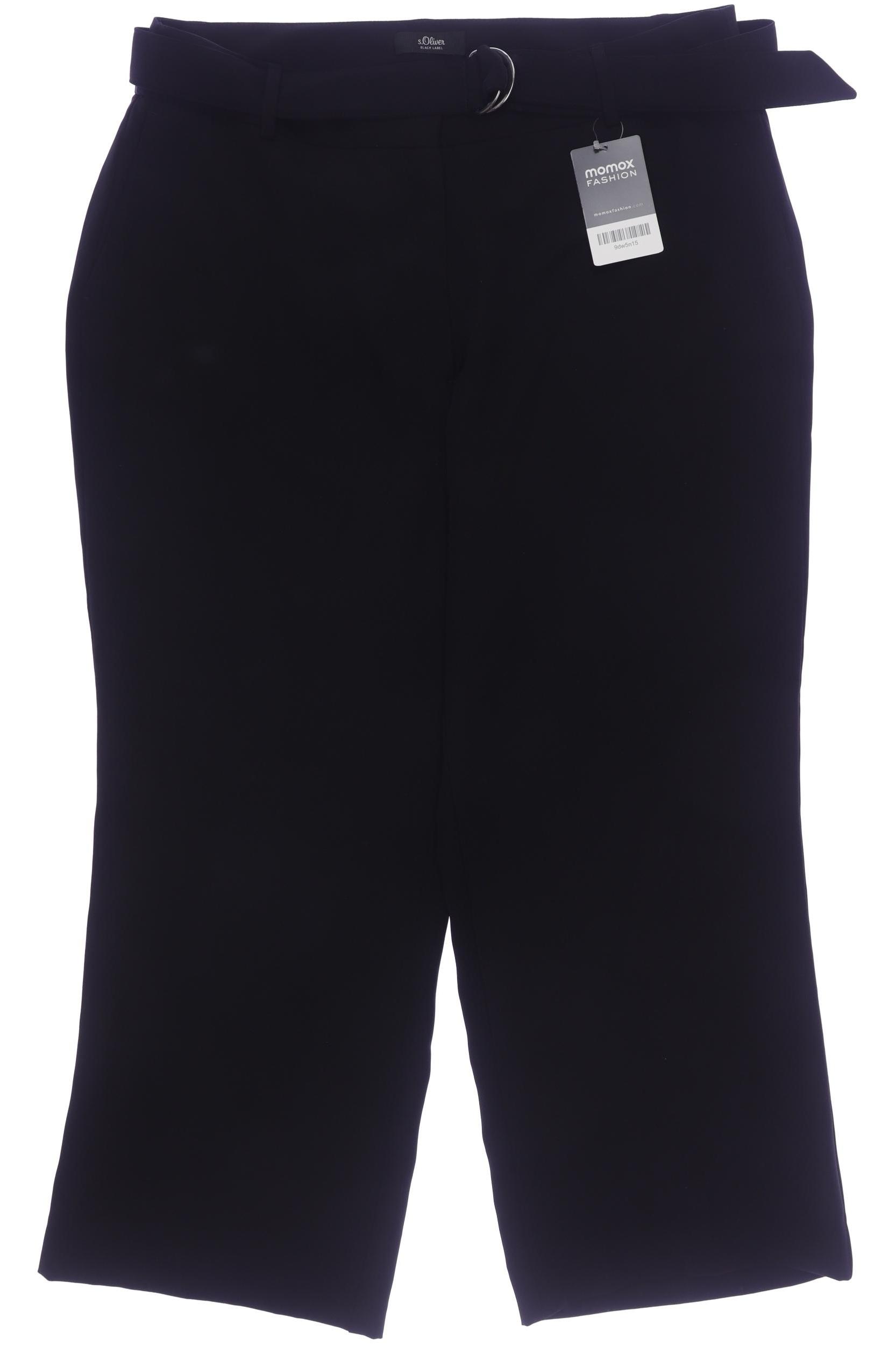 

s.Oliver Damen Stoffhose, schwarz, Gr. 34