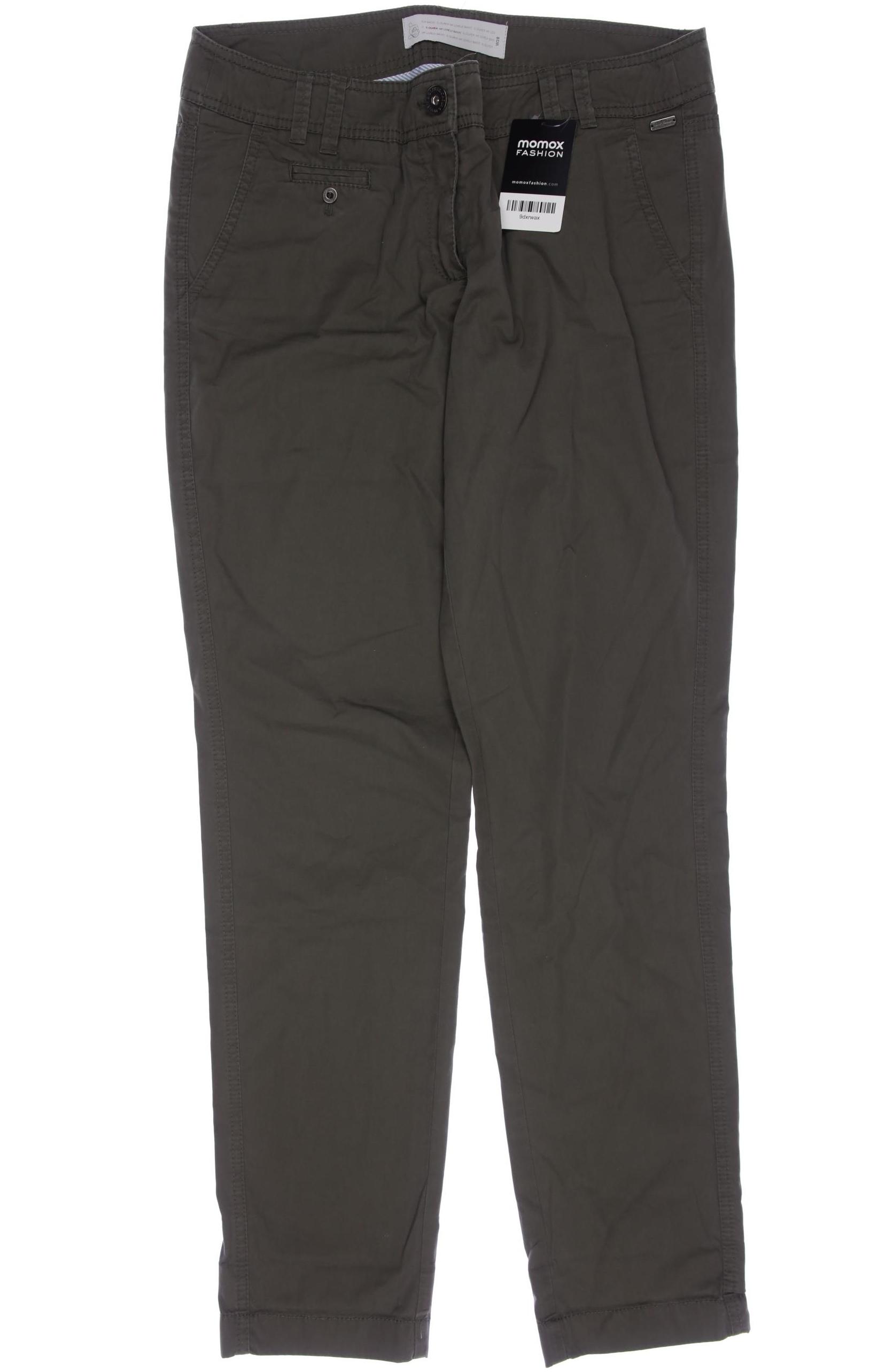 

s.Oliver Damen Stoffhose, grün, Gr. 38