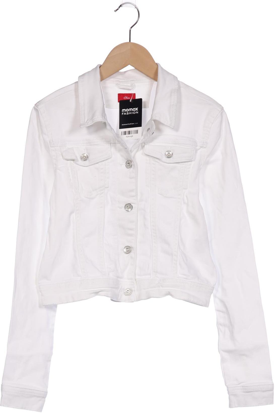 

s.Oliver Damen Jacke, weiß, Gr. 42