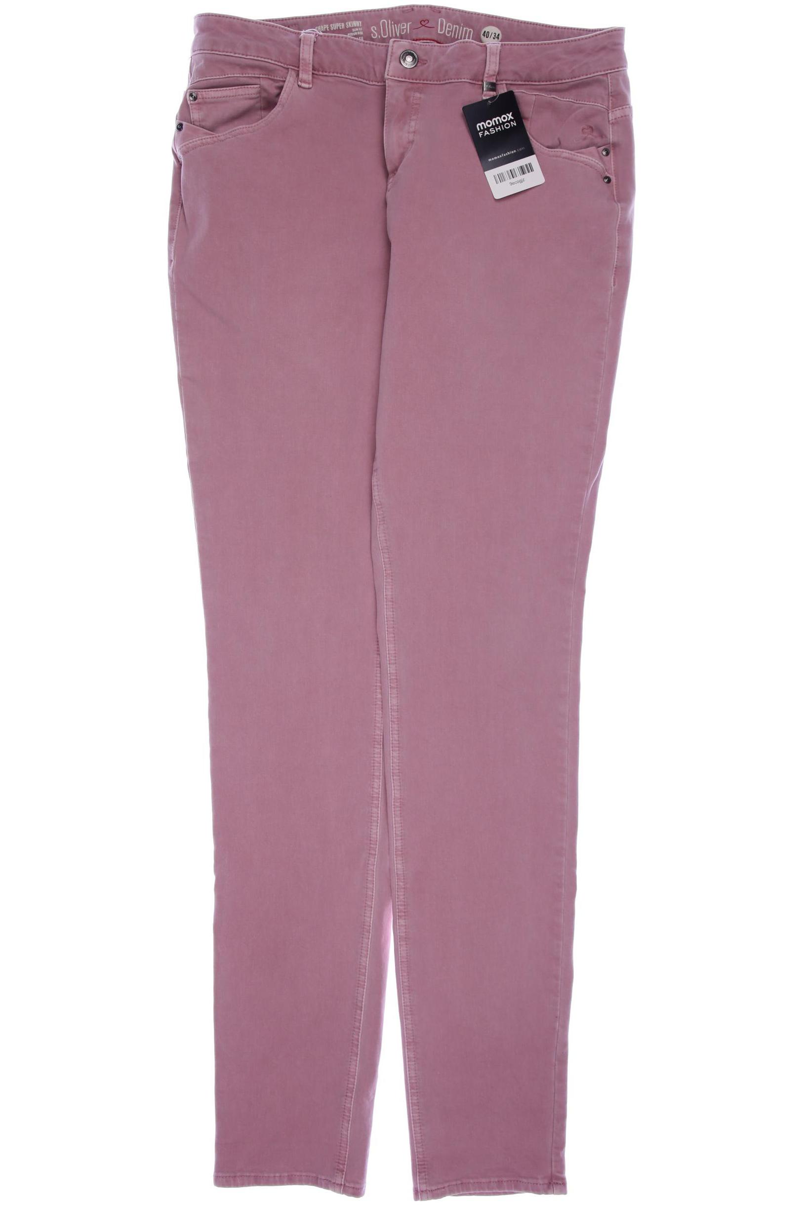 

s.Oliver Damen Jeans, pink