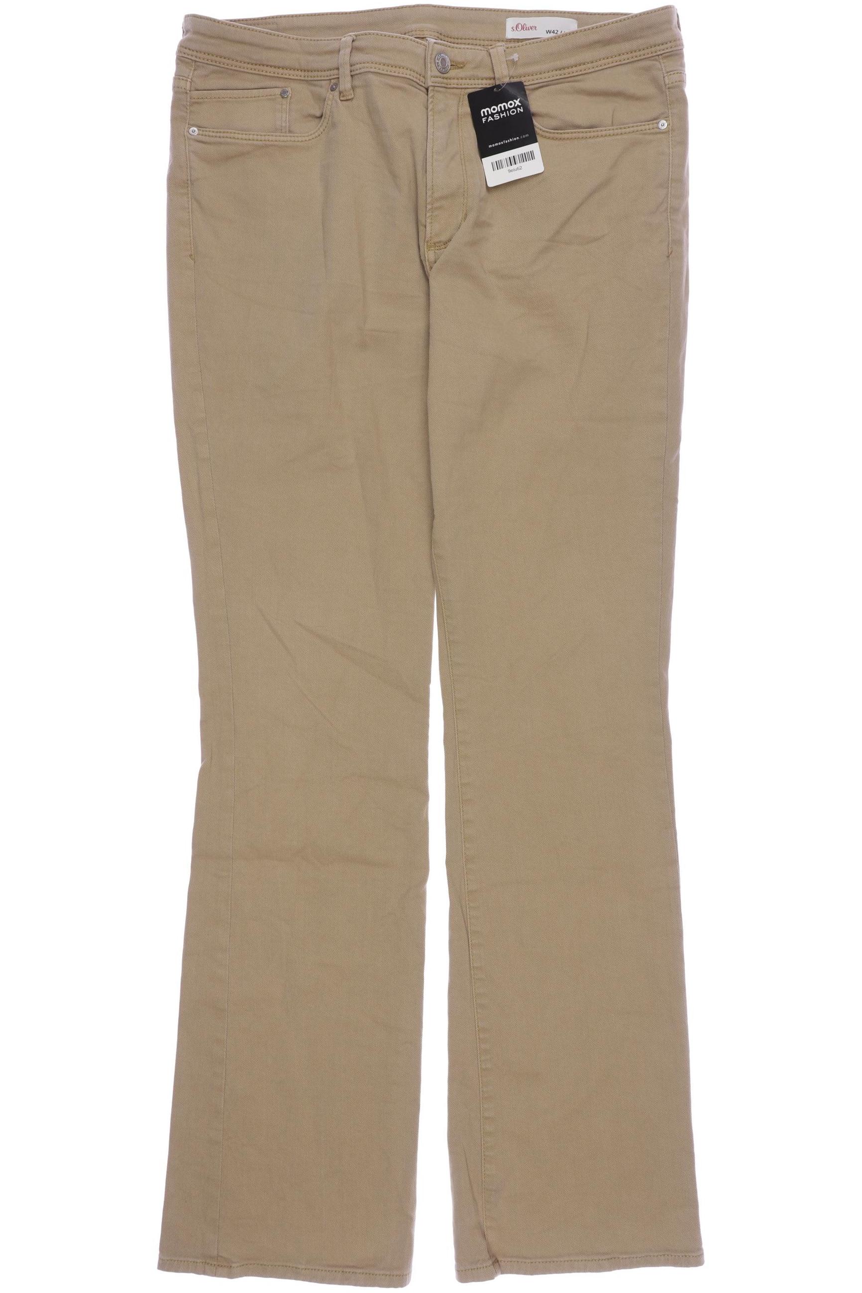 

s.Oliver Damen Jeans, beige, Gr. 42
