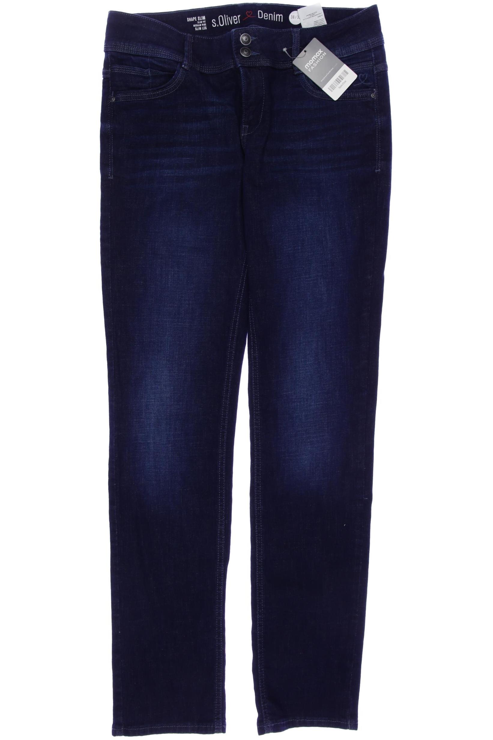 

s.Oliver Damen Jeans, marineblau, Gr. 38