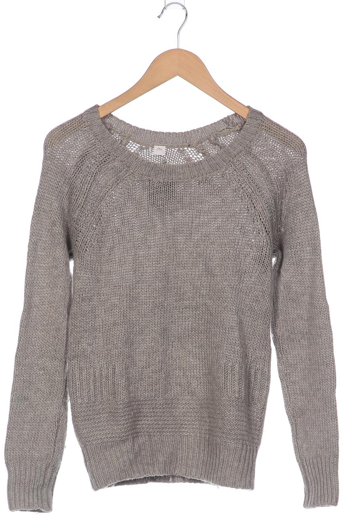 

s.Oliver Damen Pullover, grau, Gr. 34