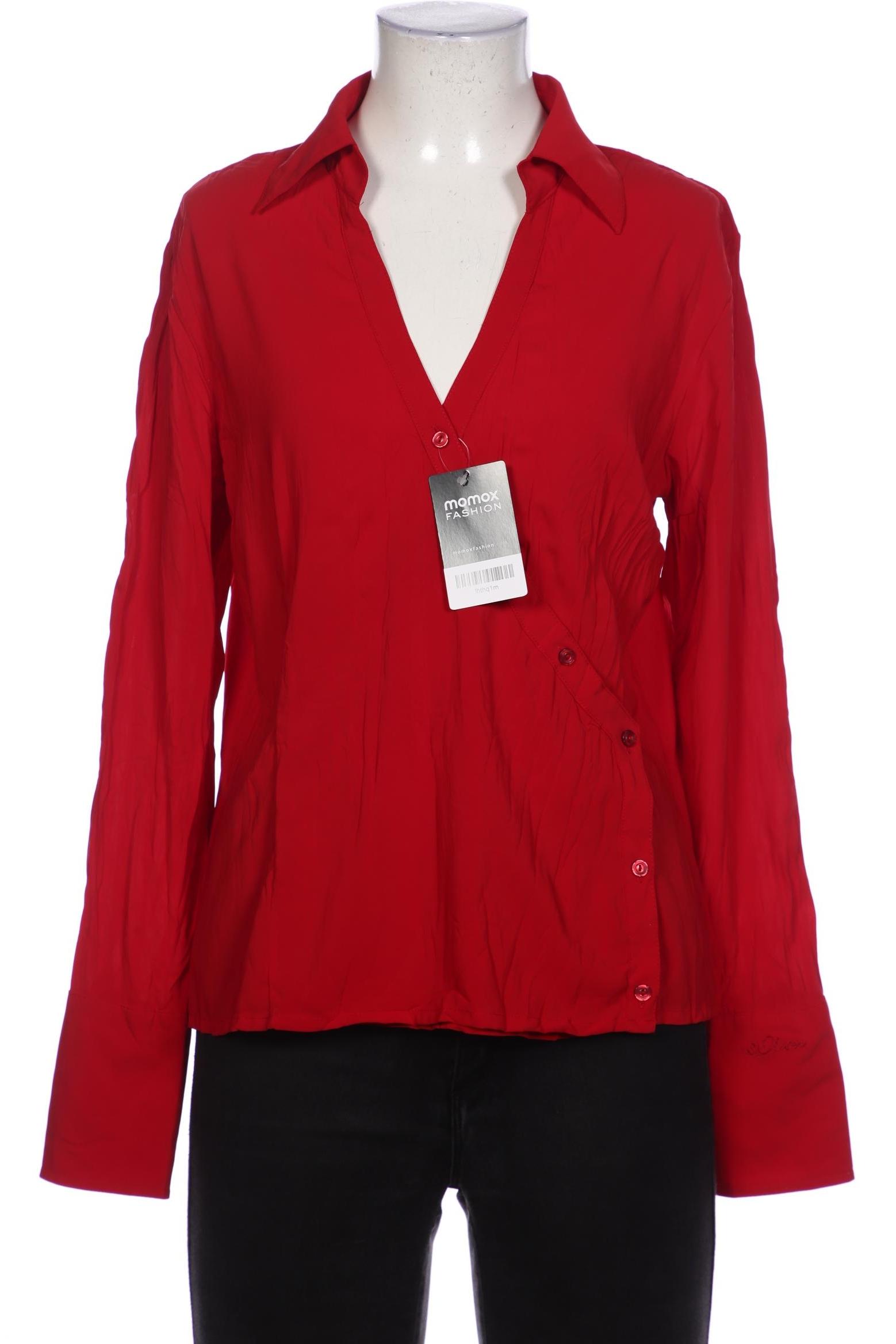 

s.Oliver Damen Bluse, rot, Gr. 36